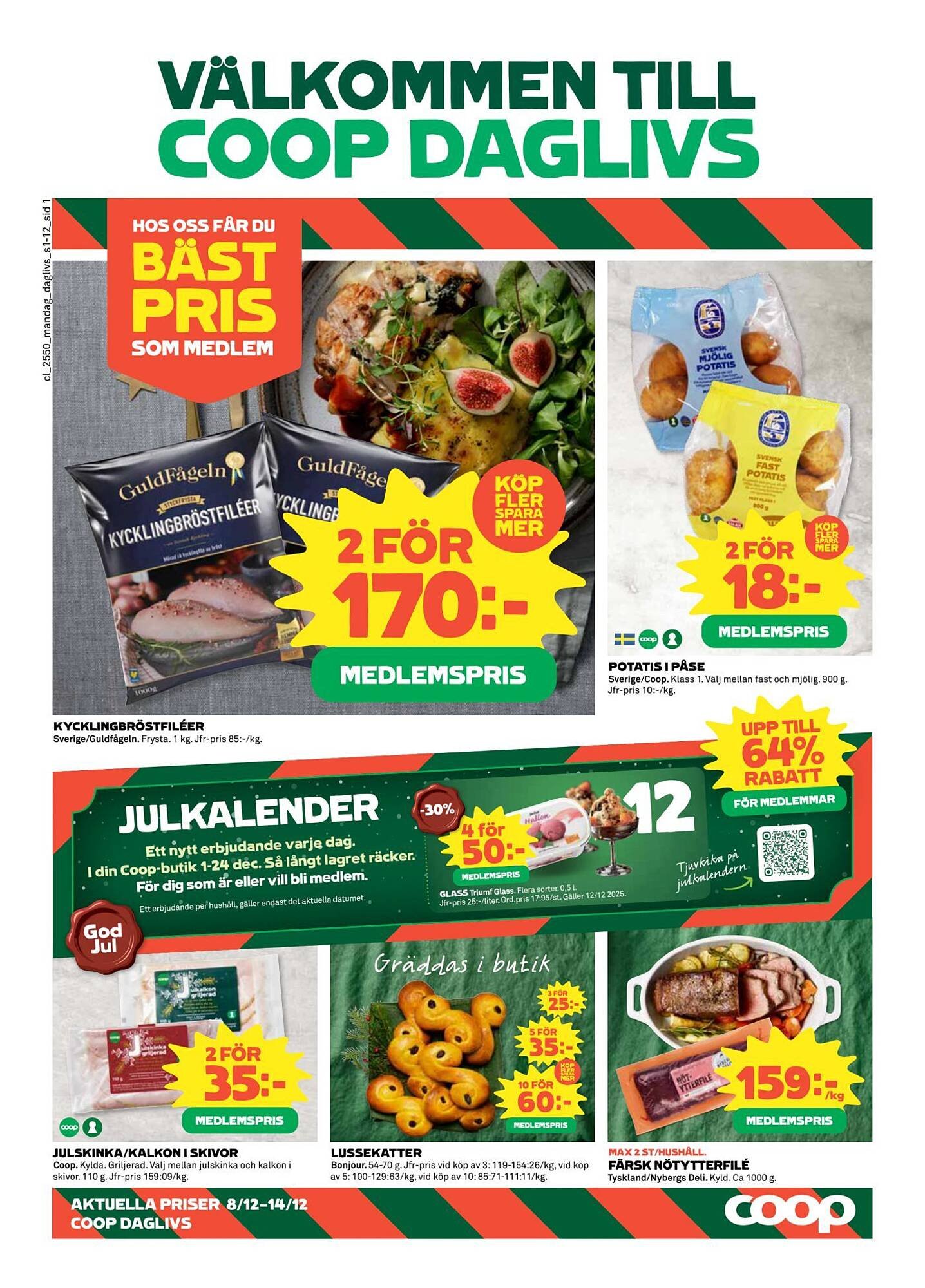 Coop Daglivs reklamblad