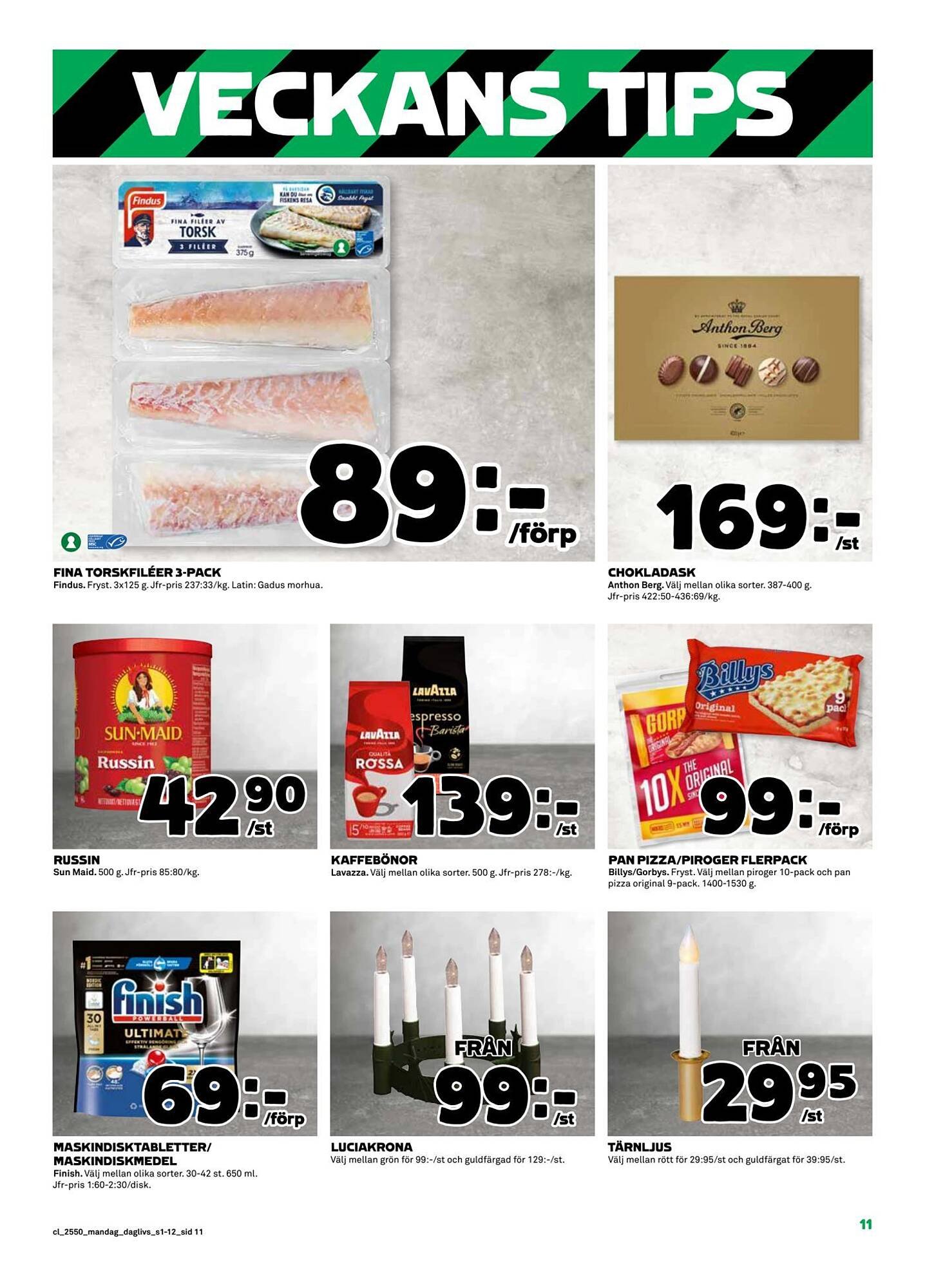 Coop Daglivs reklamblad