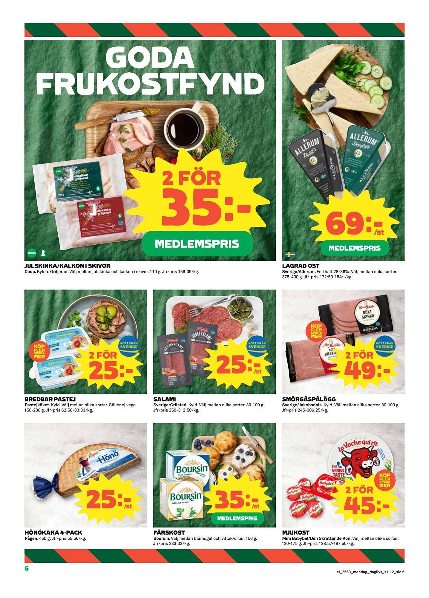 Coop Daglivs reklamblad