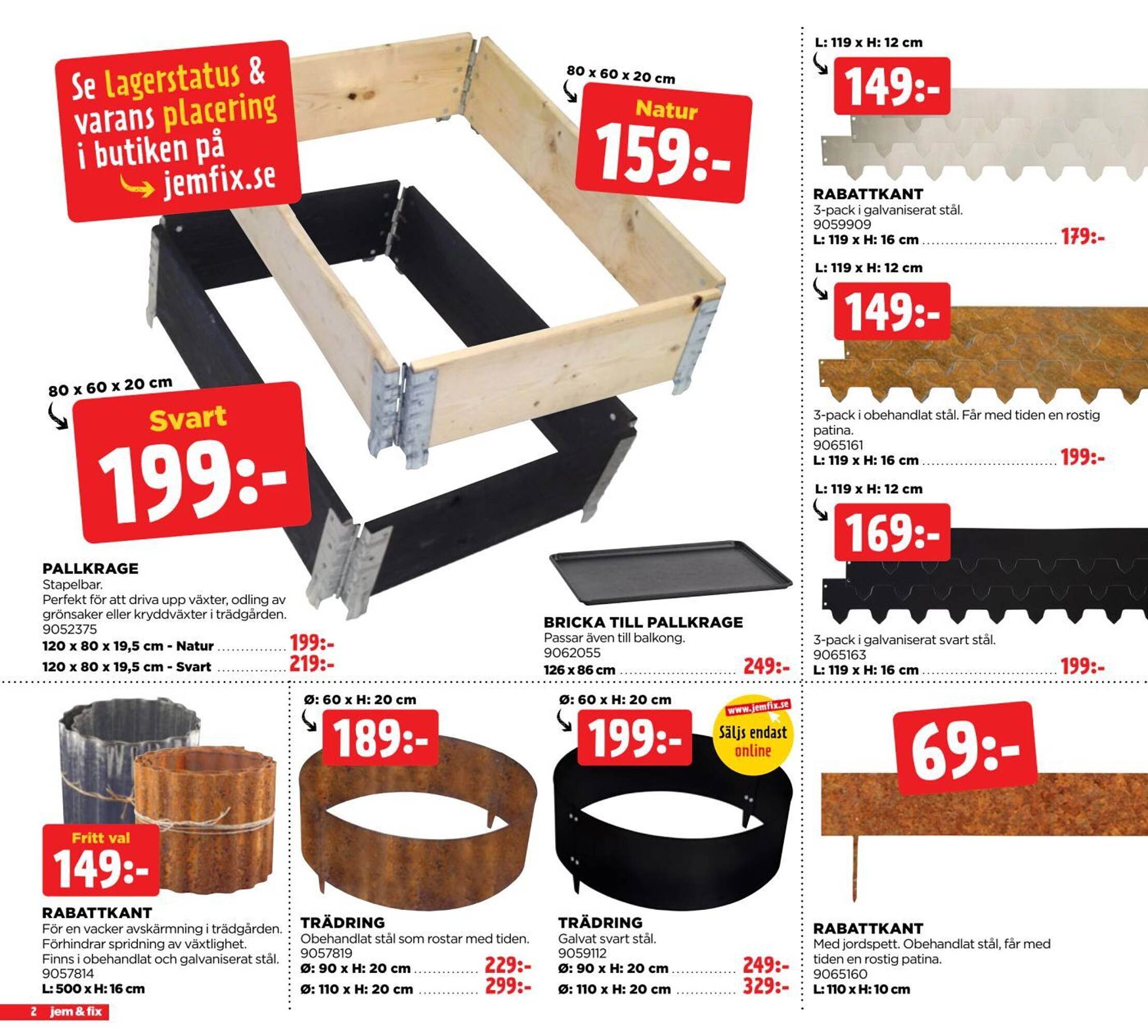 Jem&amp;Fix reklamblad