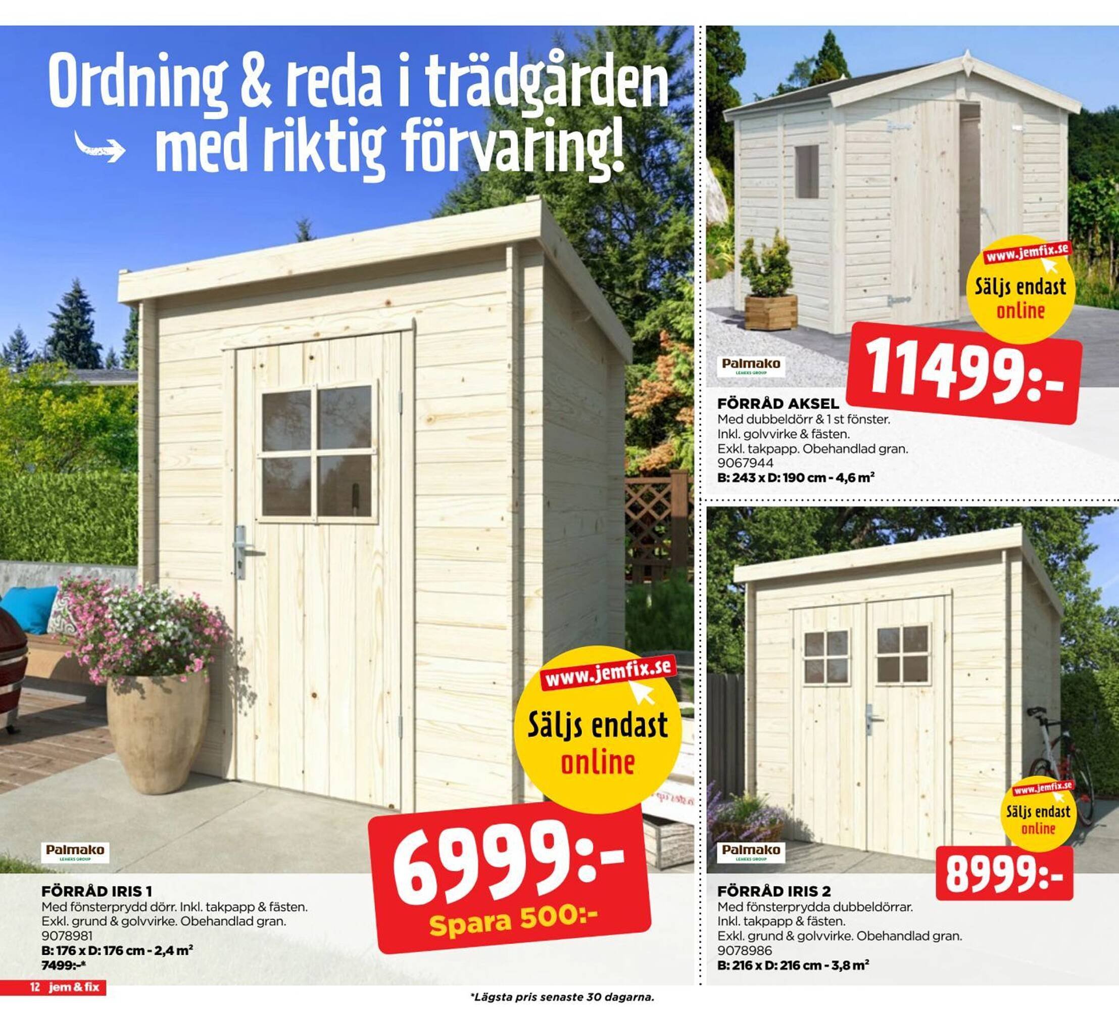 Jem&amp;Fix reklamblad