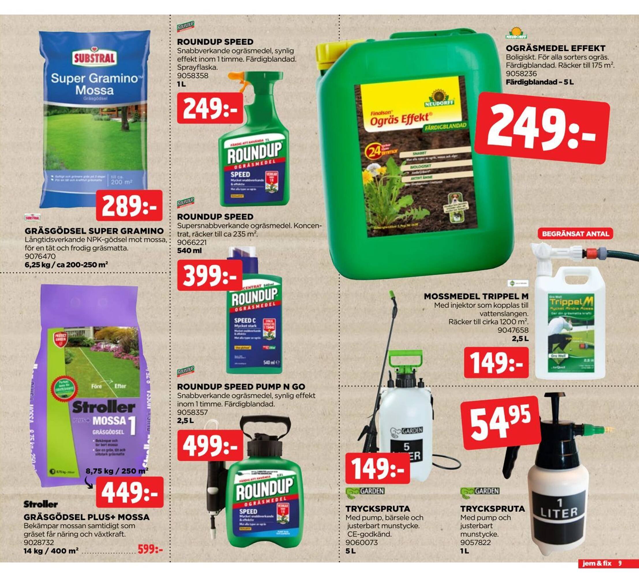 Jem&amp;Fix reklamblad