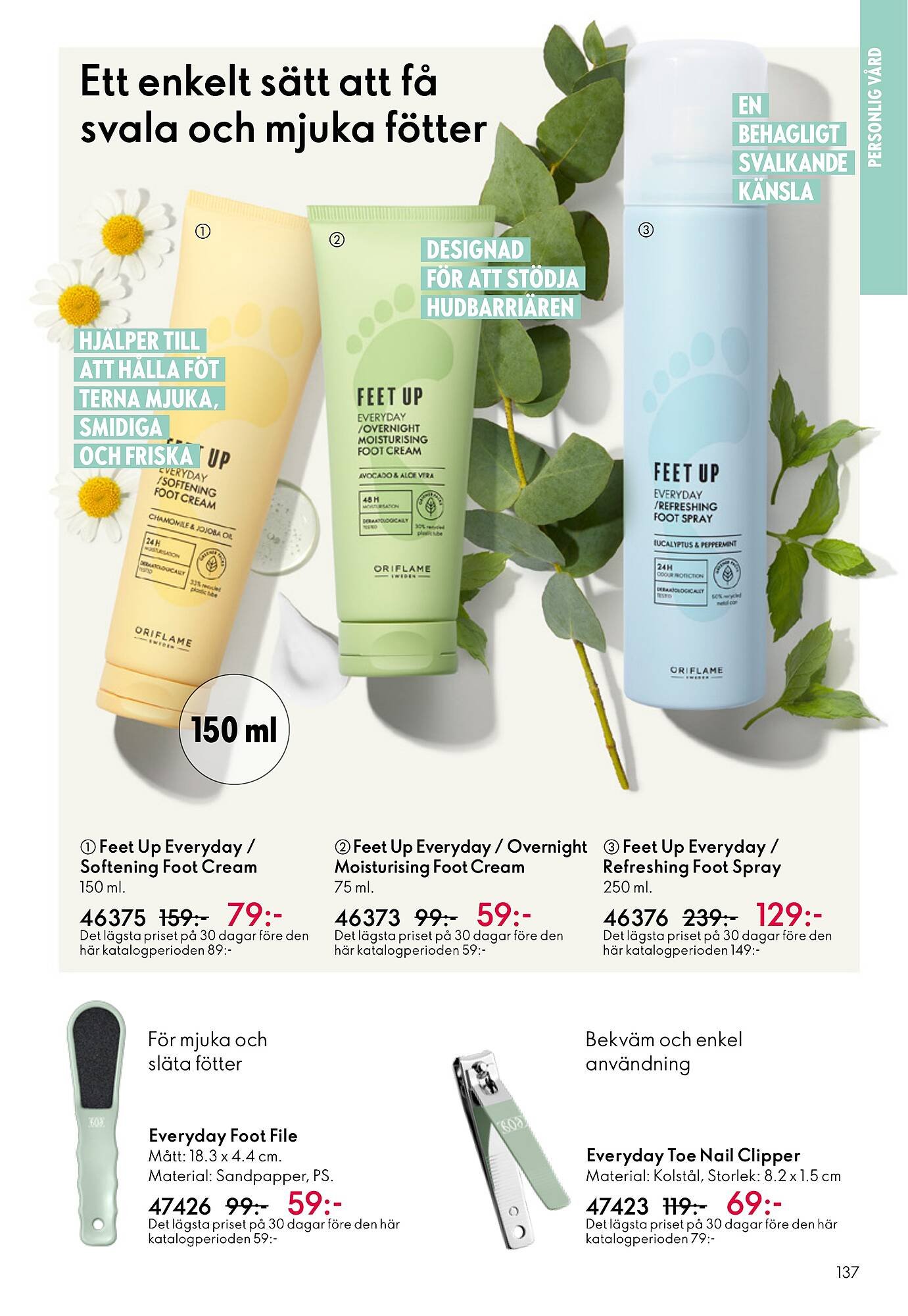 Oriflame reklamblad