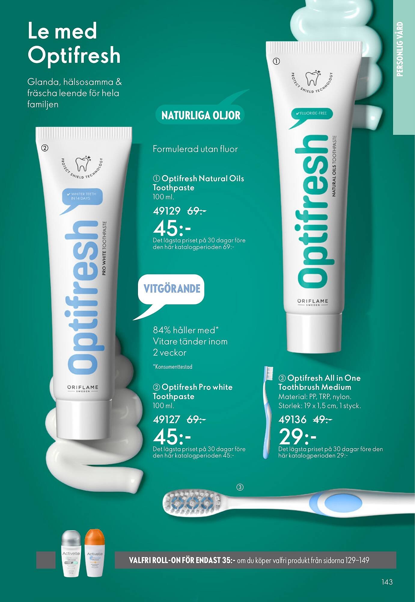 Oriflame reklamblad