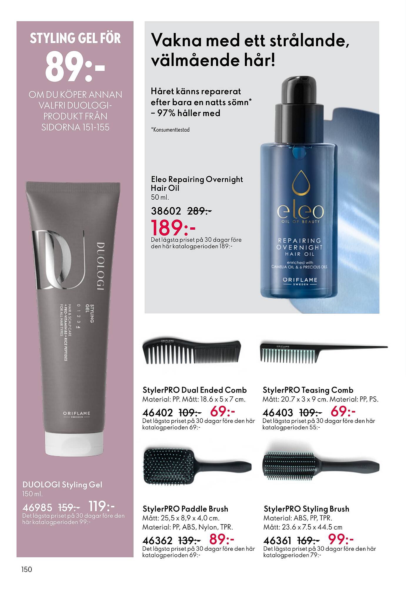 Oriflame reklamblad