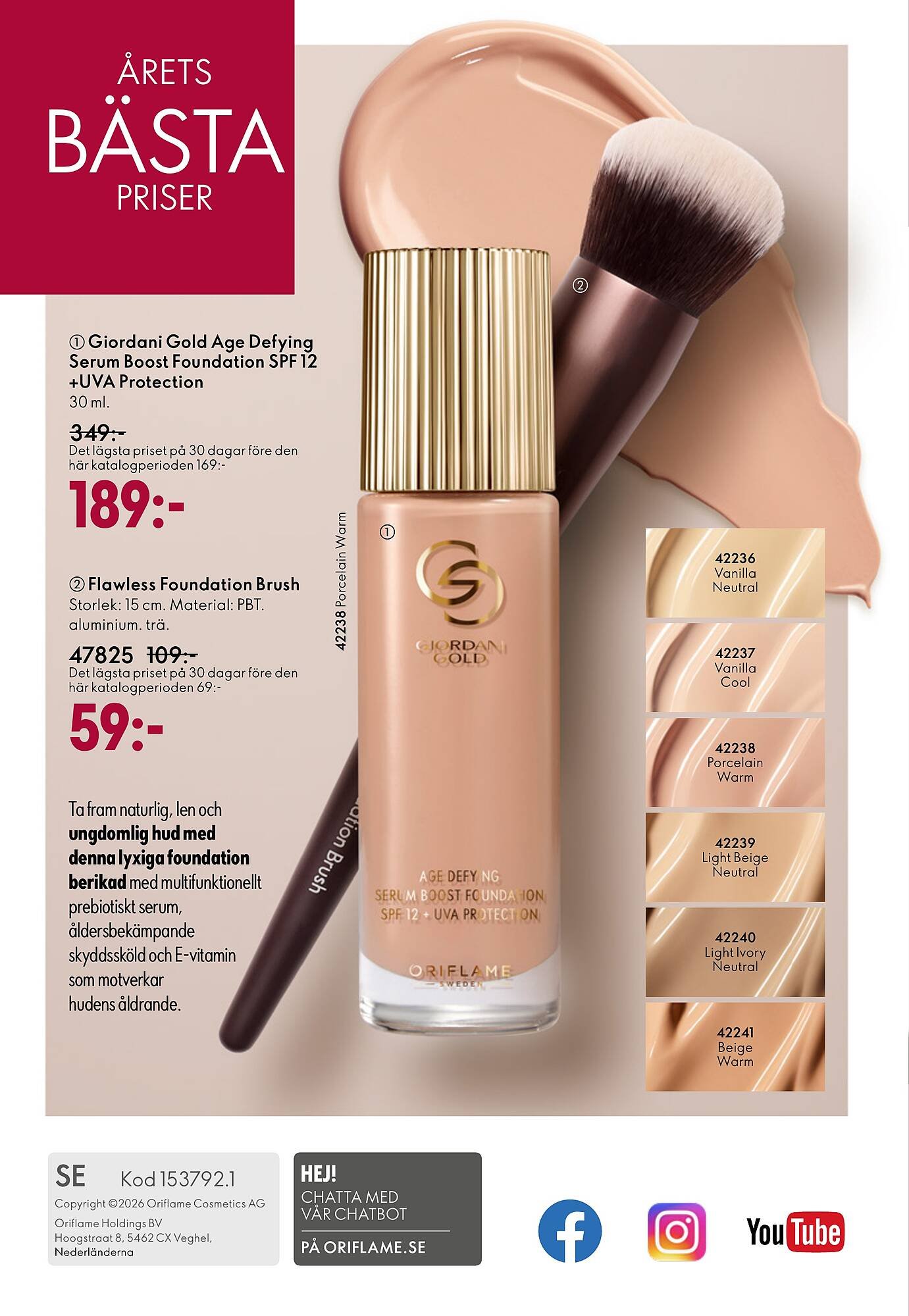 Oriflame reklamblad
