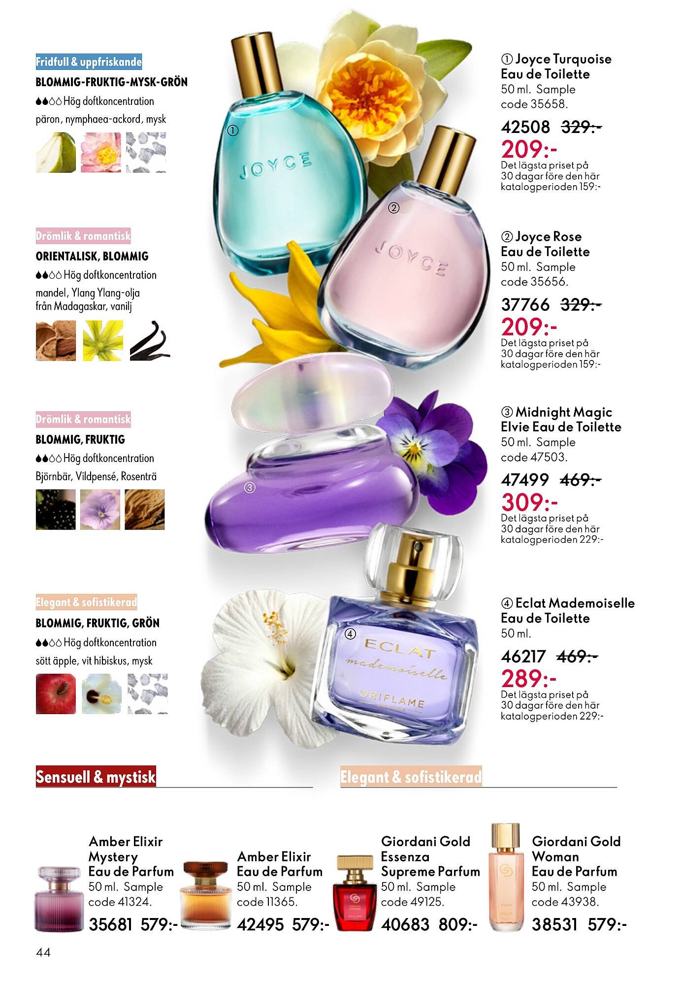 Oriflame reklamblad
