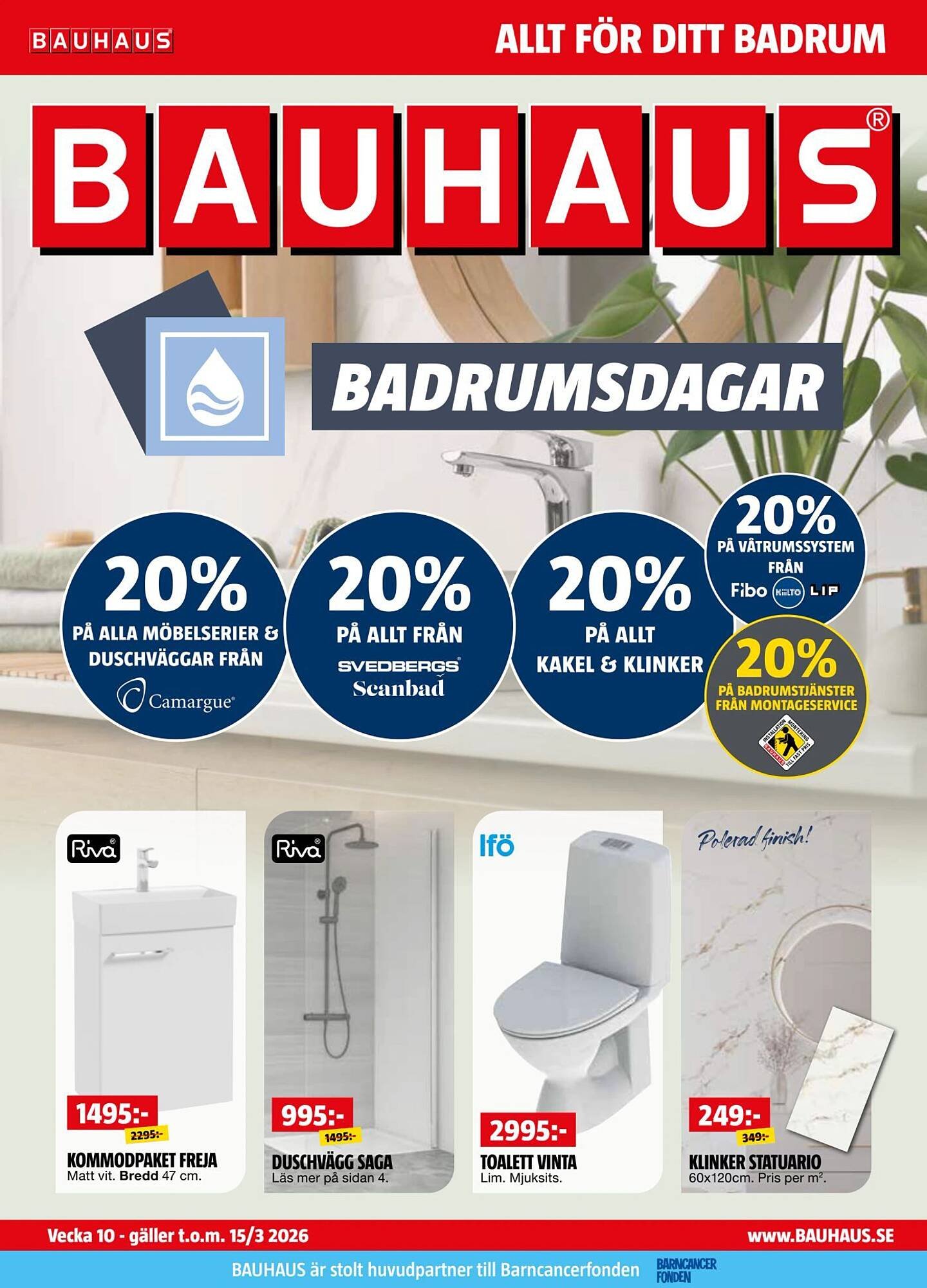 Bauhaus reklamblad