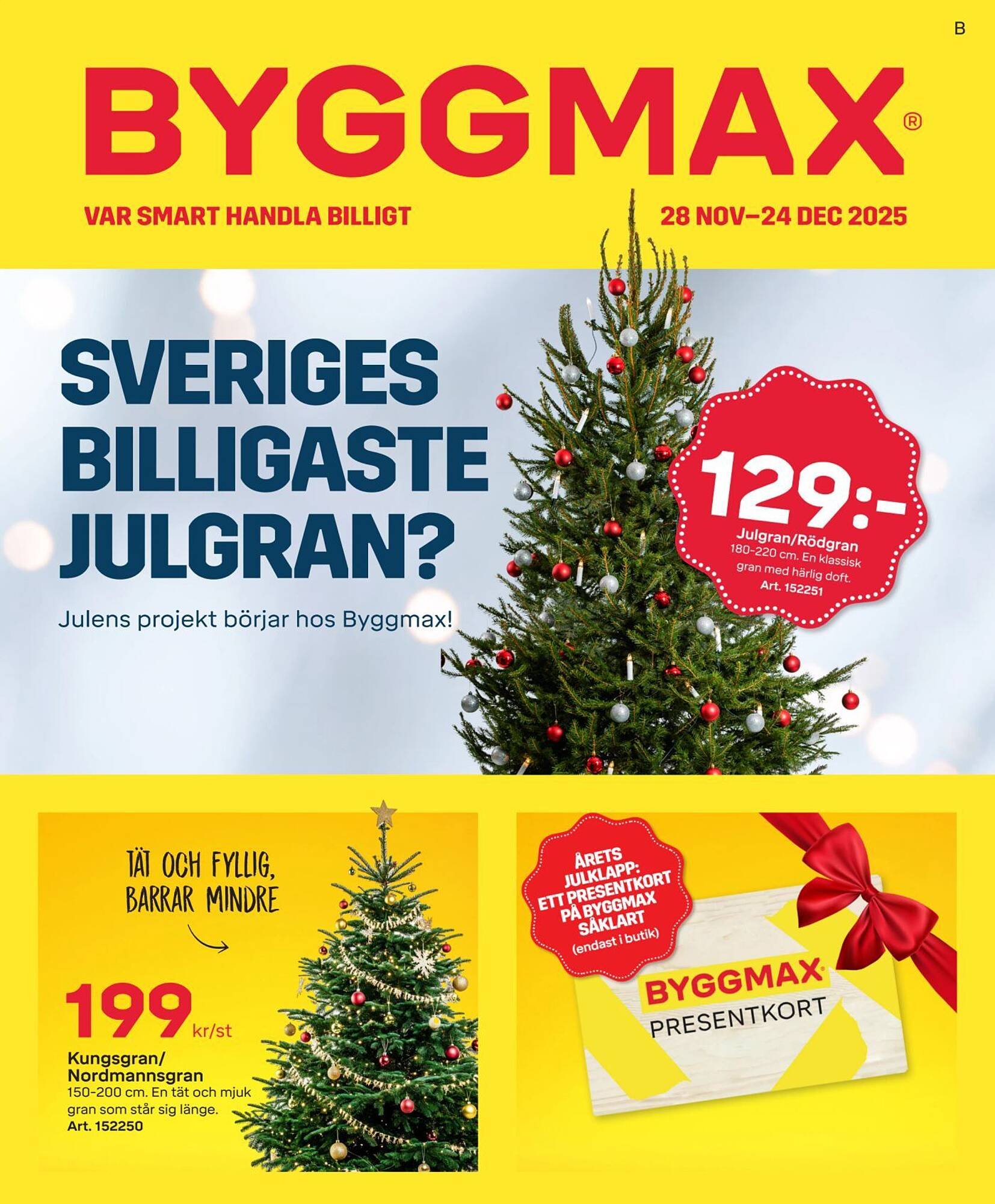 Byggmax reklamblad (2025-11-28 - 2025-12-25)
