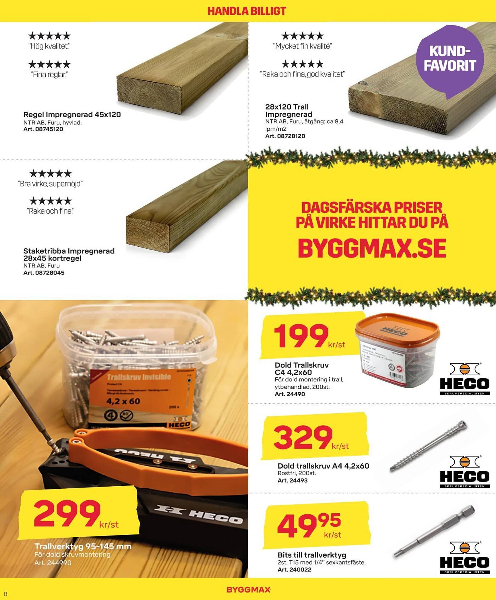 Byggmax reklamblad (2025-11-28 - 2025-12-25)