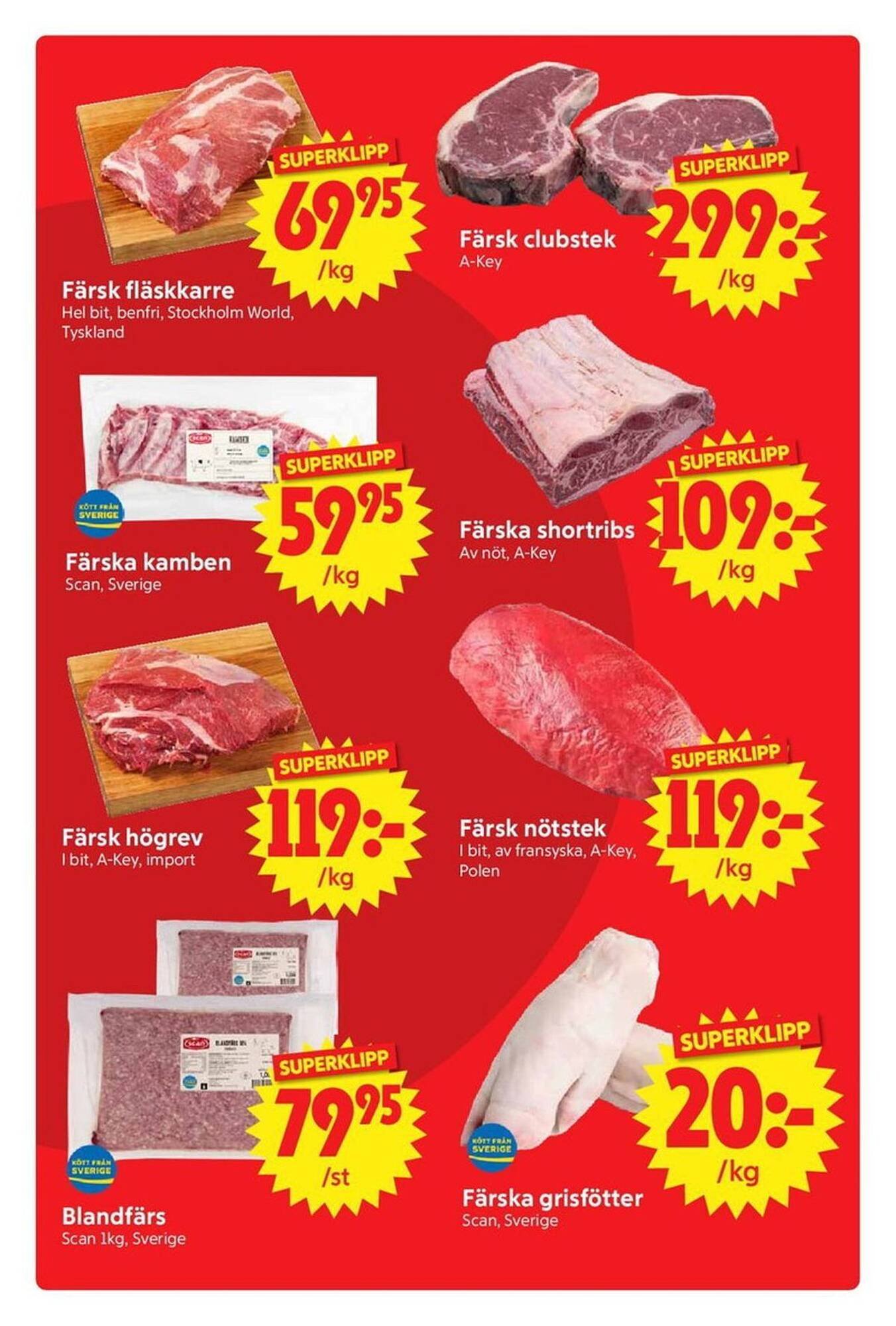 Nya Pulsen reklamblad