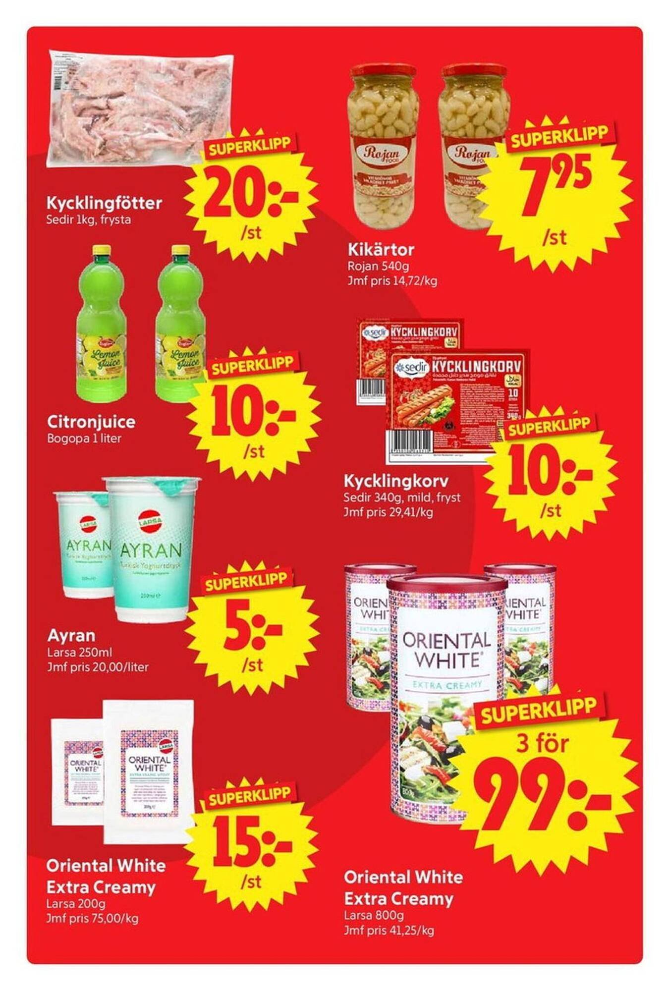 Nya Pulsen reklamblad