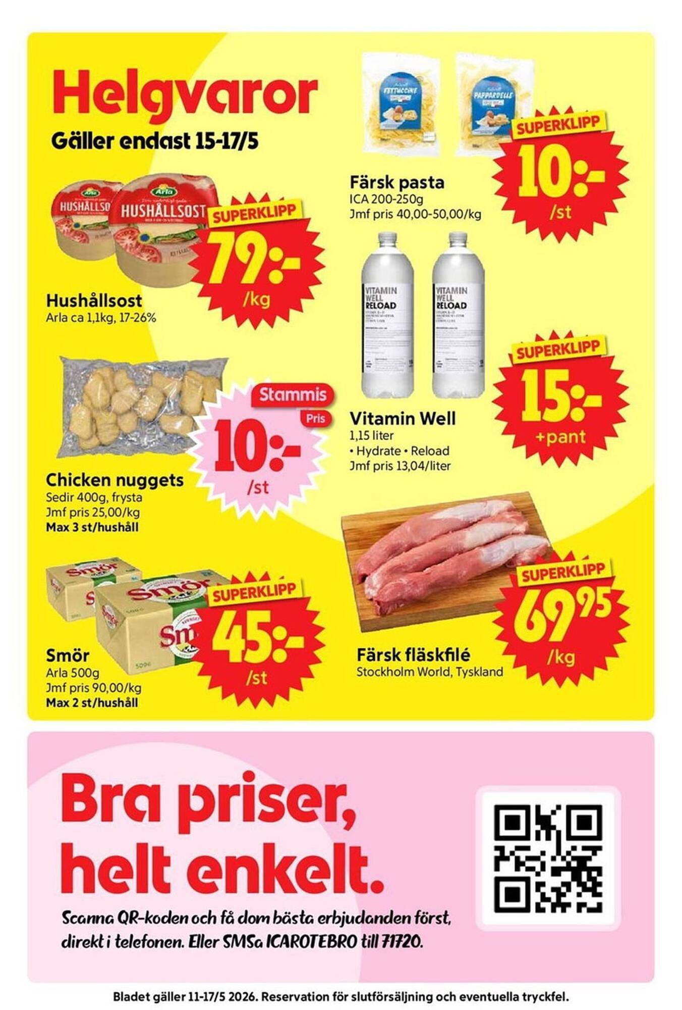 Nya Pulsen reklamblad