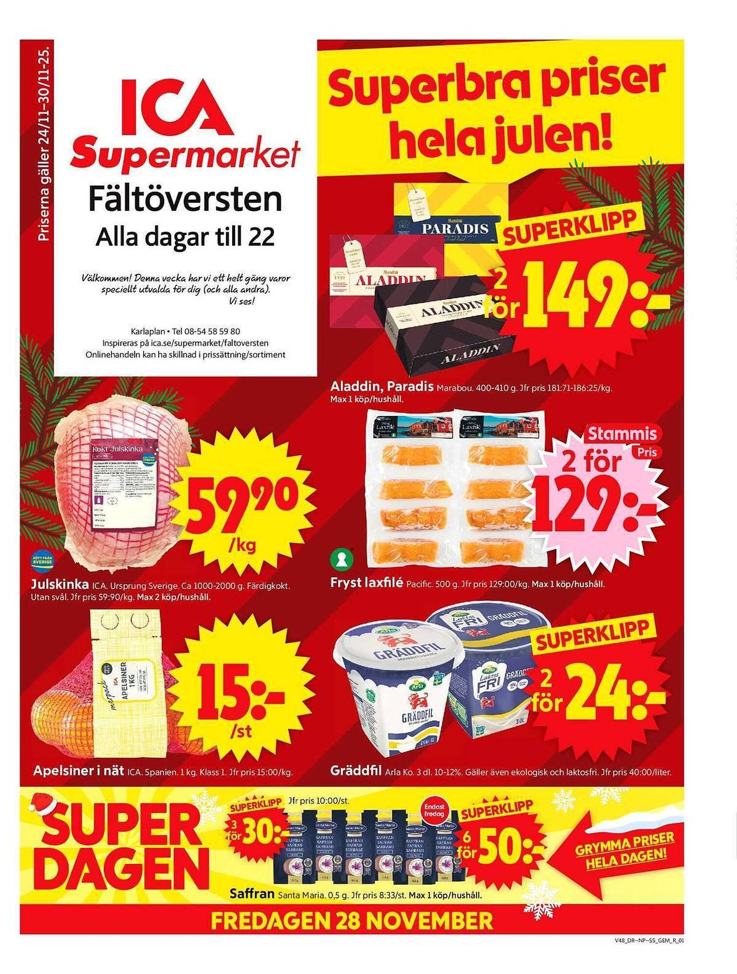 ICA Supermarket reklamblad