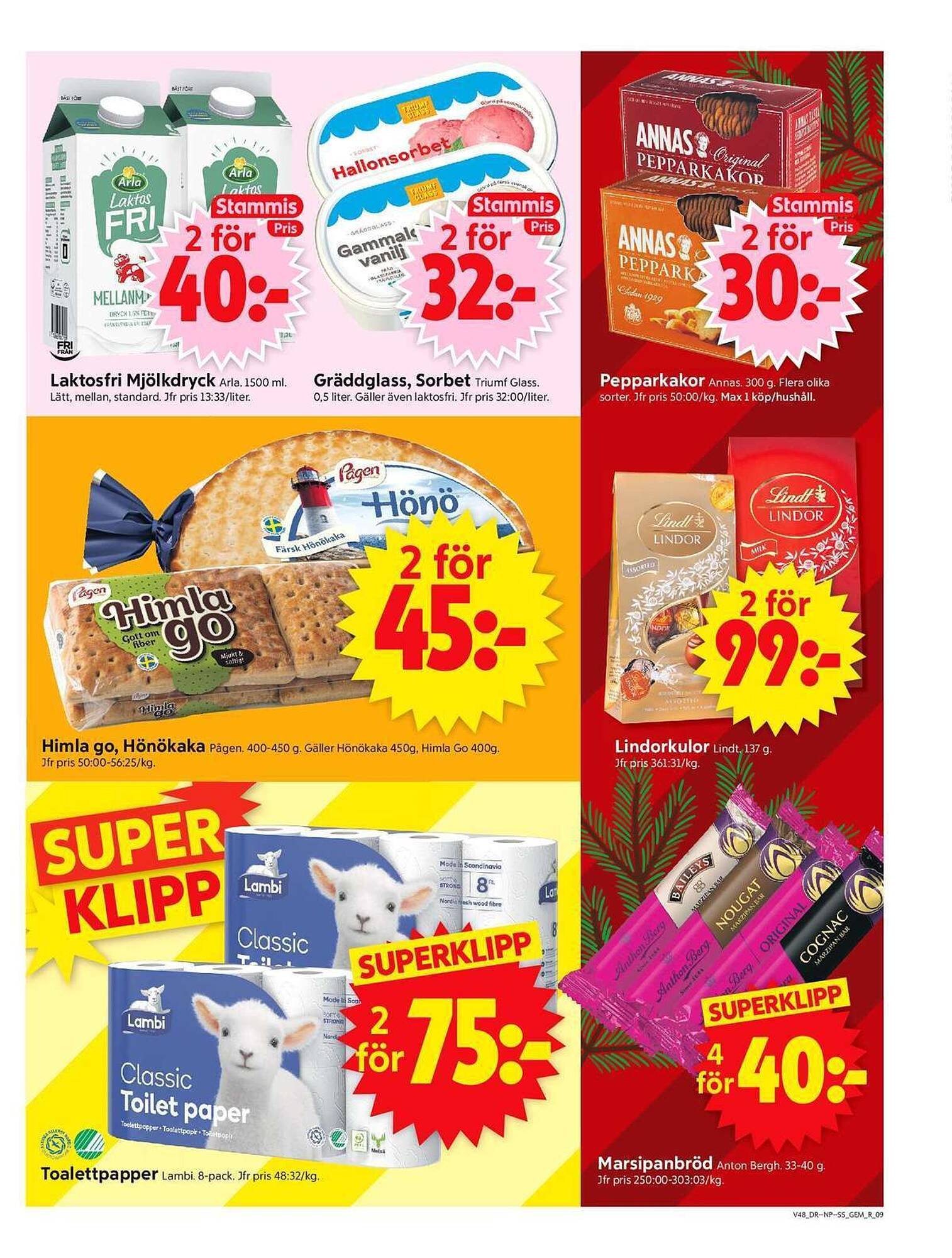 ICA Supermarket reklamblad