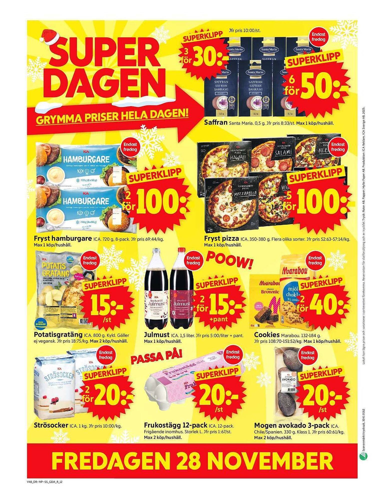 ICA Supermarket reklamblad