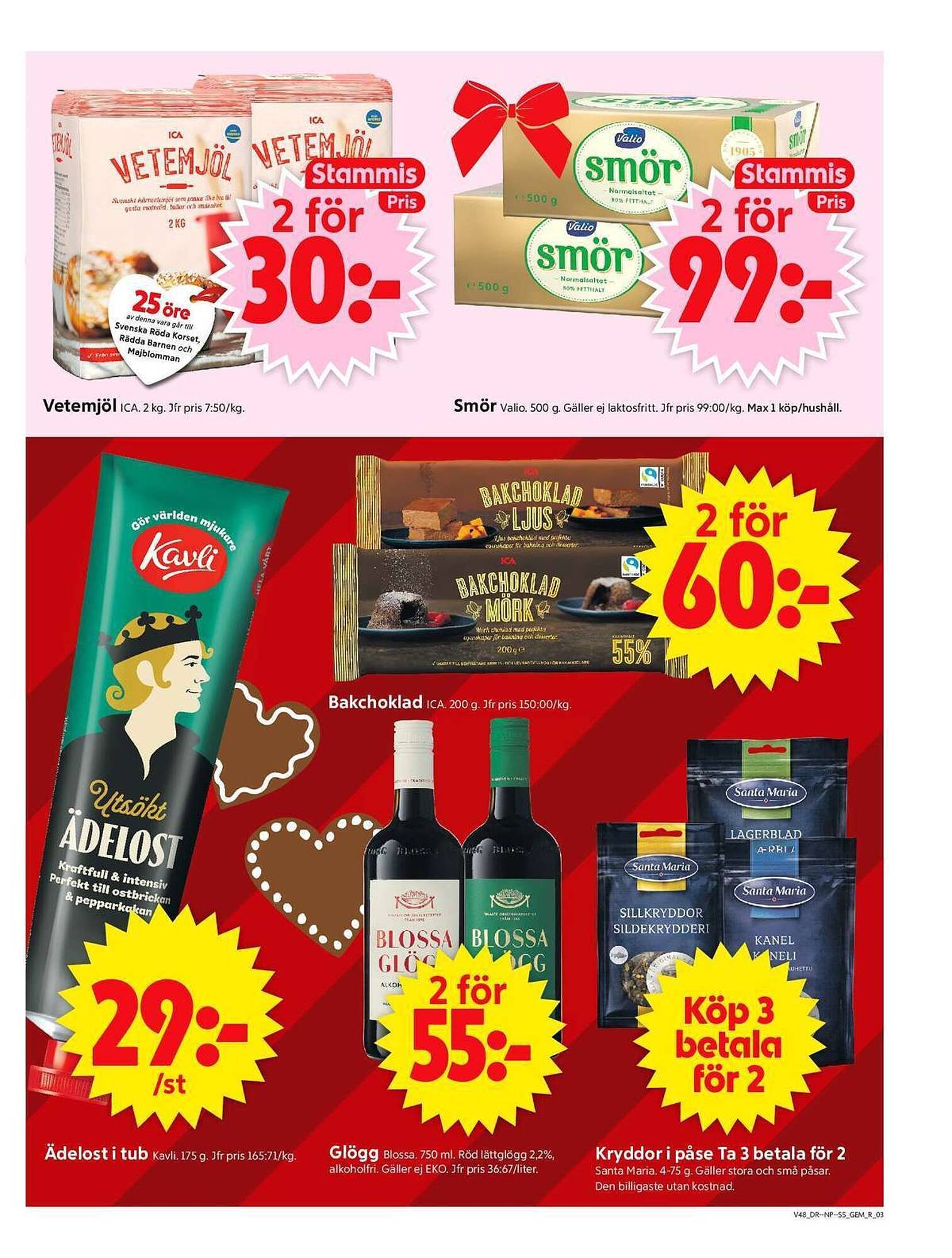 ICA Supermarket reklamblad