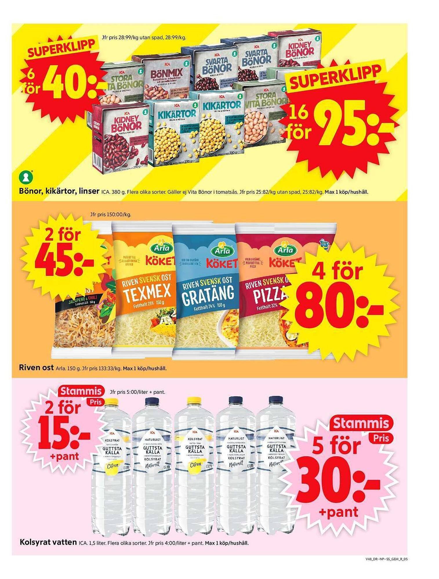 ICA Supermarket reklamblad