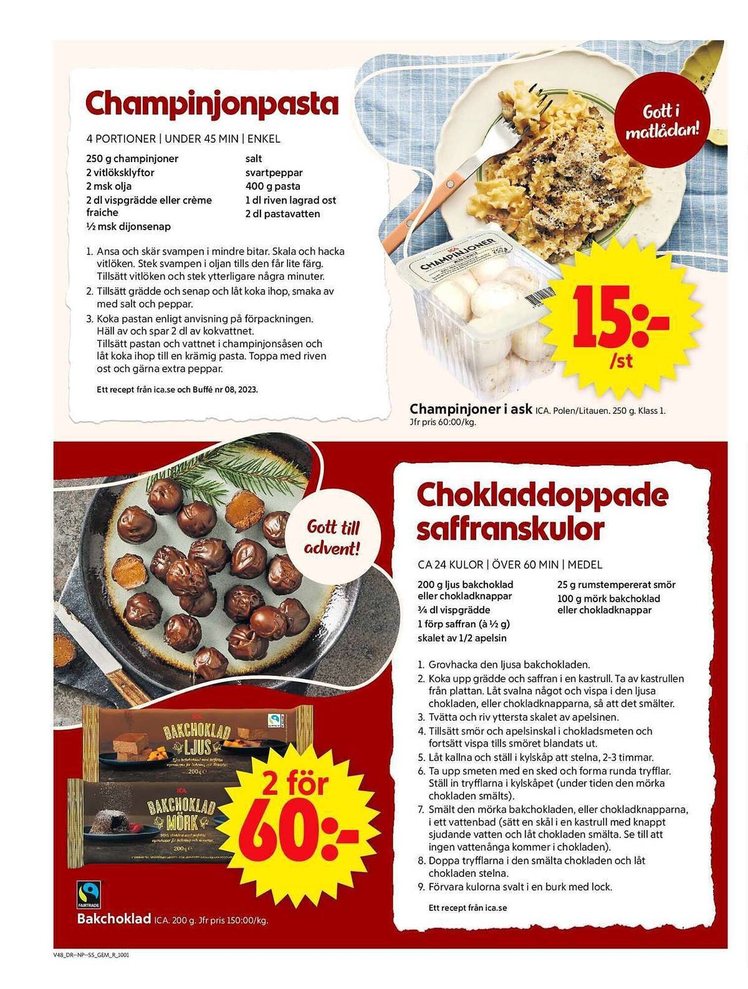 ICA Supermarket reklamblad