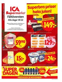 ICA Supermarket reklamblad