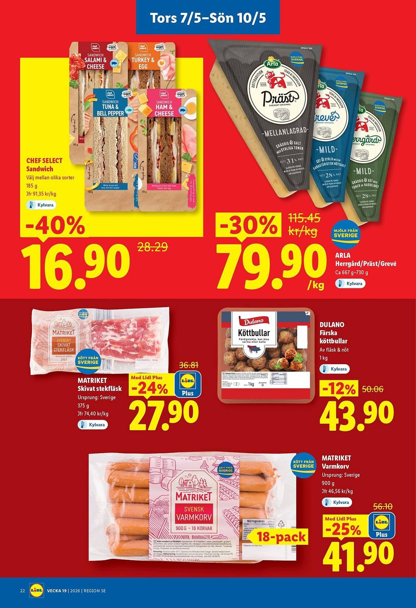 Lidl reklamblad