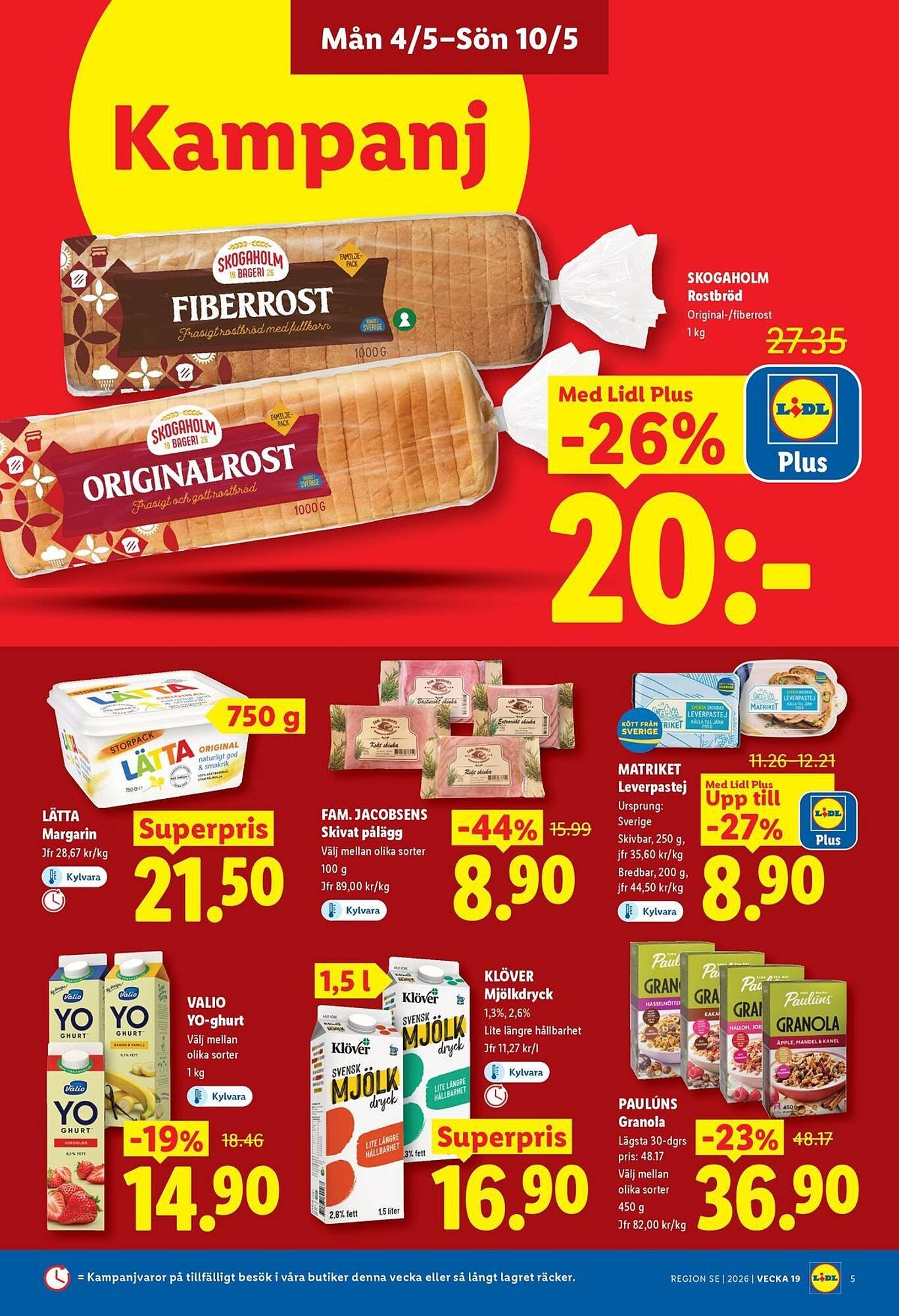 Lidl reklamblad