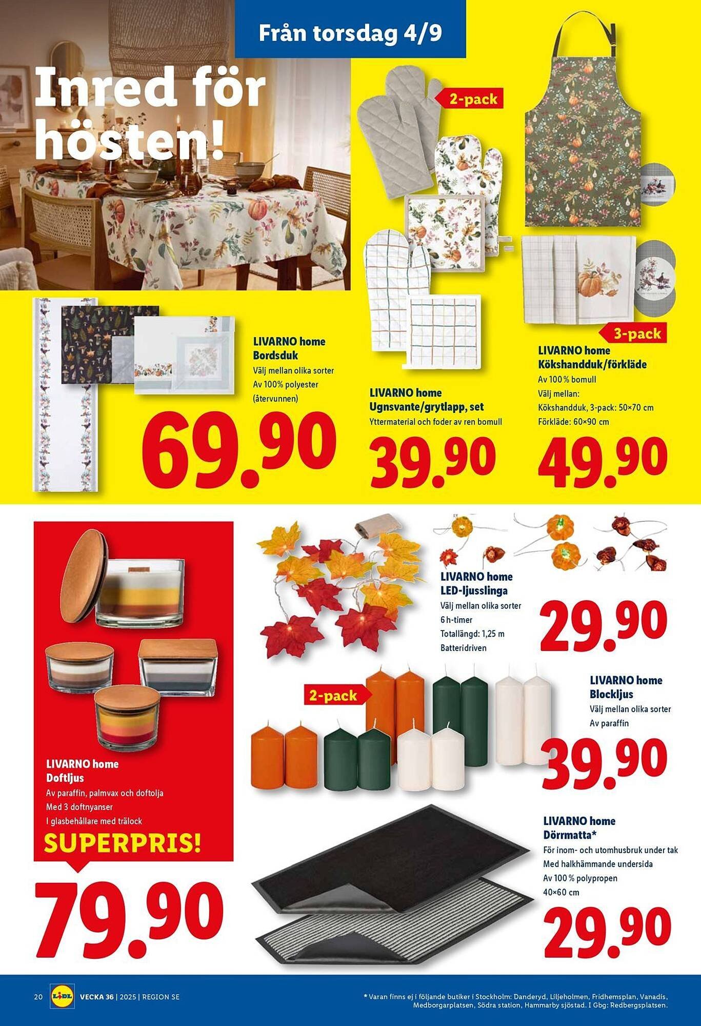 Lidl reklamblad (2025-09-01 - 2025-09-07)