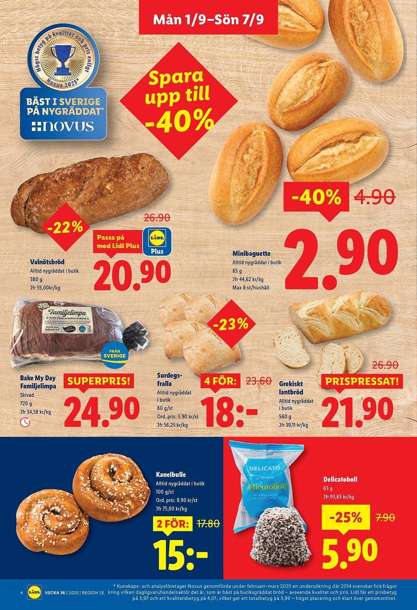 Lidl reklamblad (2025-09-01 - 2025-09-07)