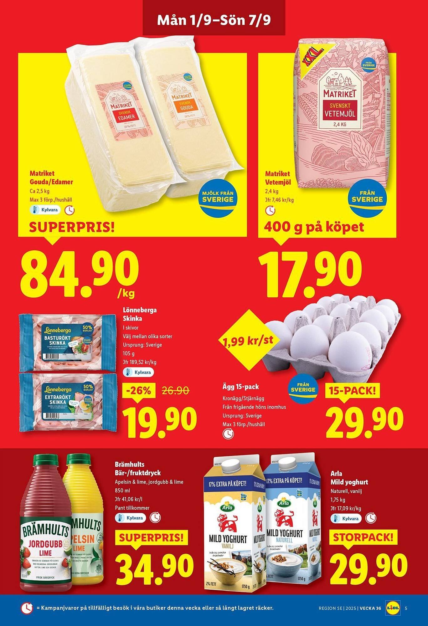 Lidl reklamblad (2025-09-01 - 2025-09-07)