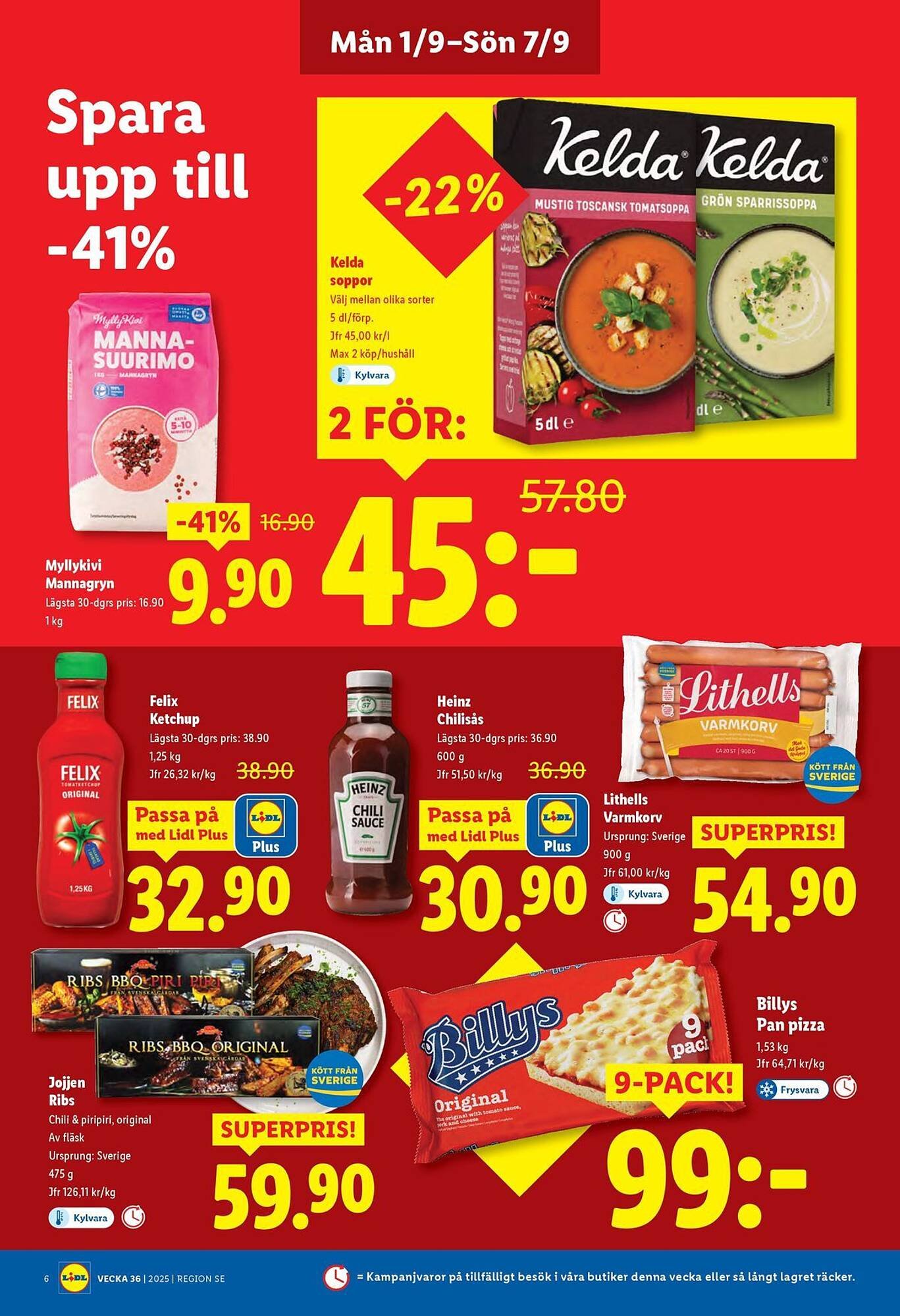 Lidl reklamblad (2025-09-01 - 2025-09-07)