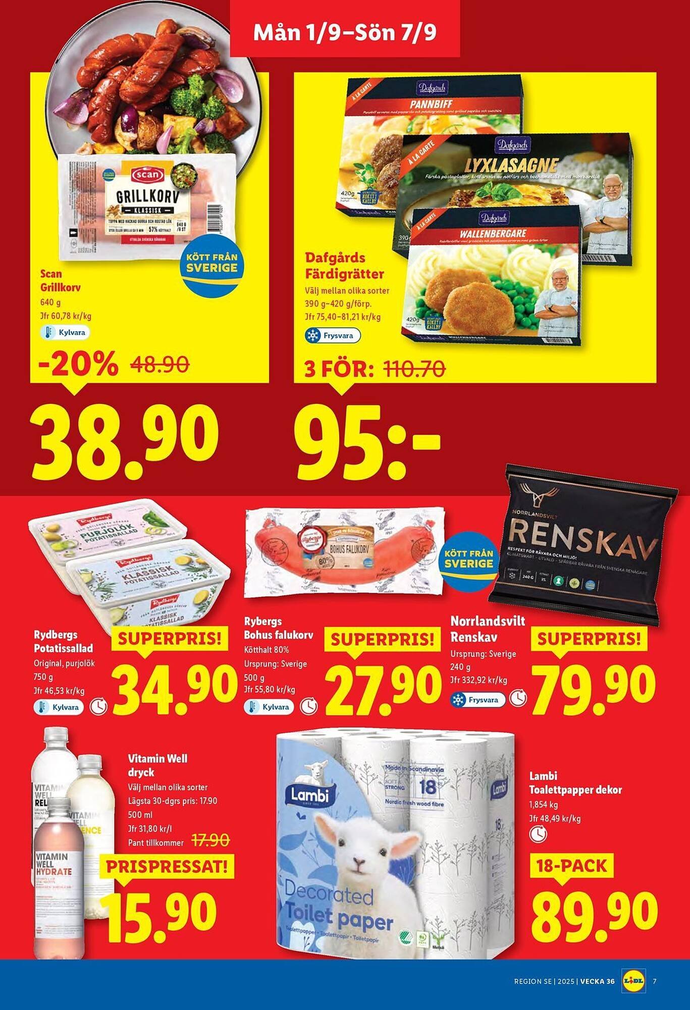 Lidl reklamblad (2025-09-01 - 2025-09-07)