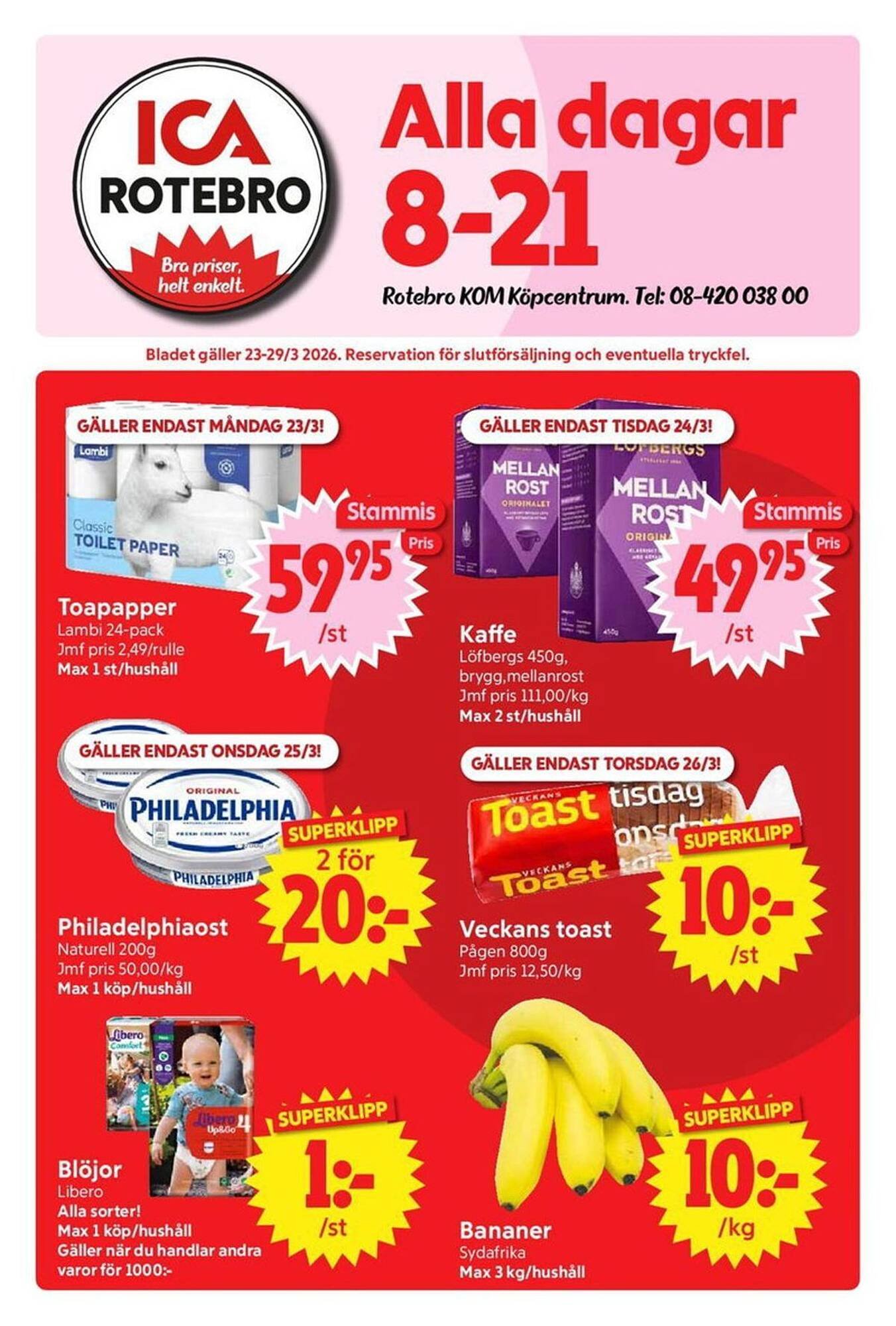 Nya Pulsen reklamblad
