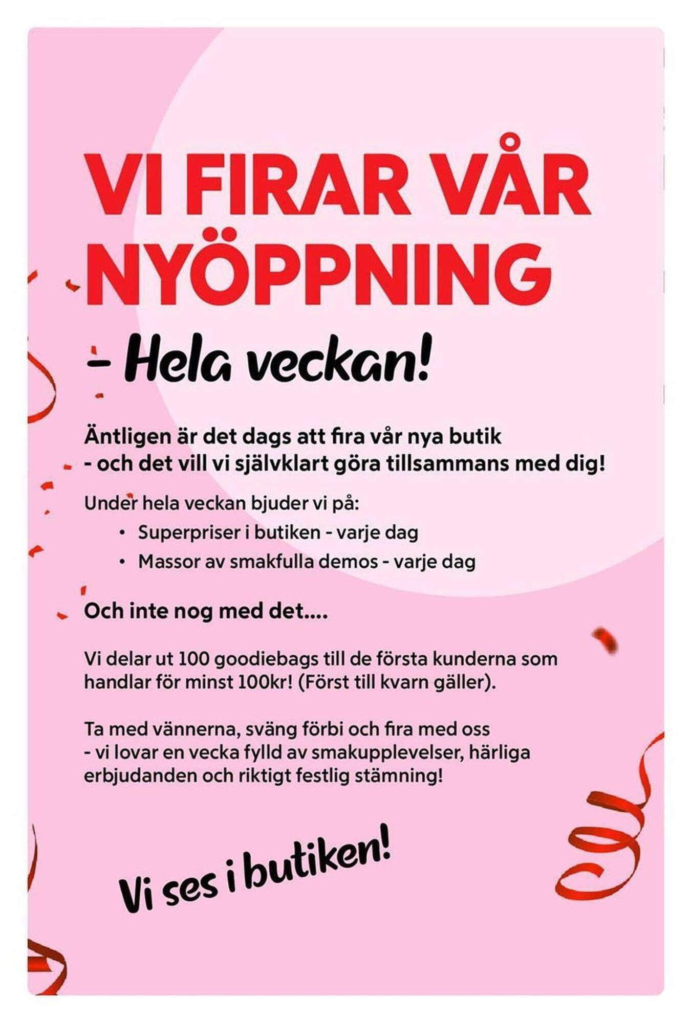 Nya Pulsen reklamblad