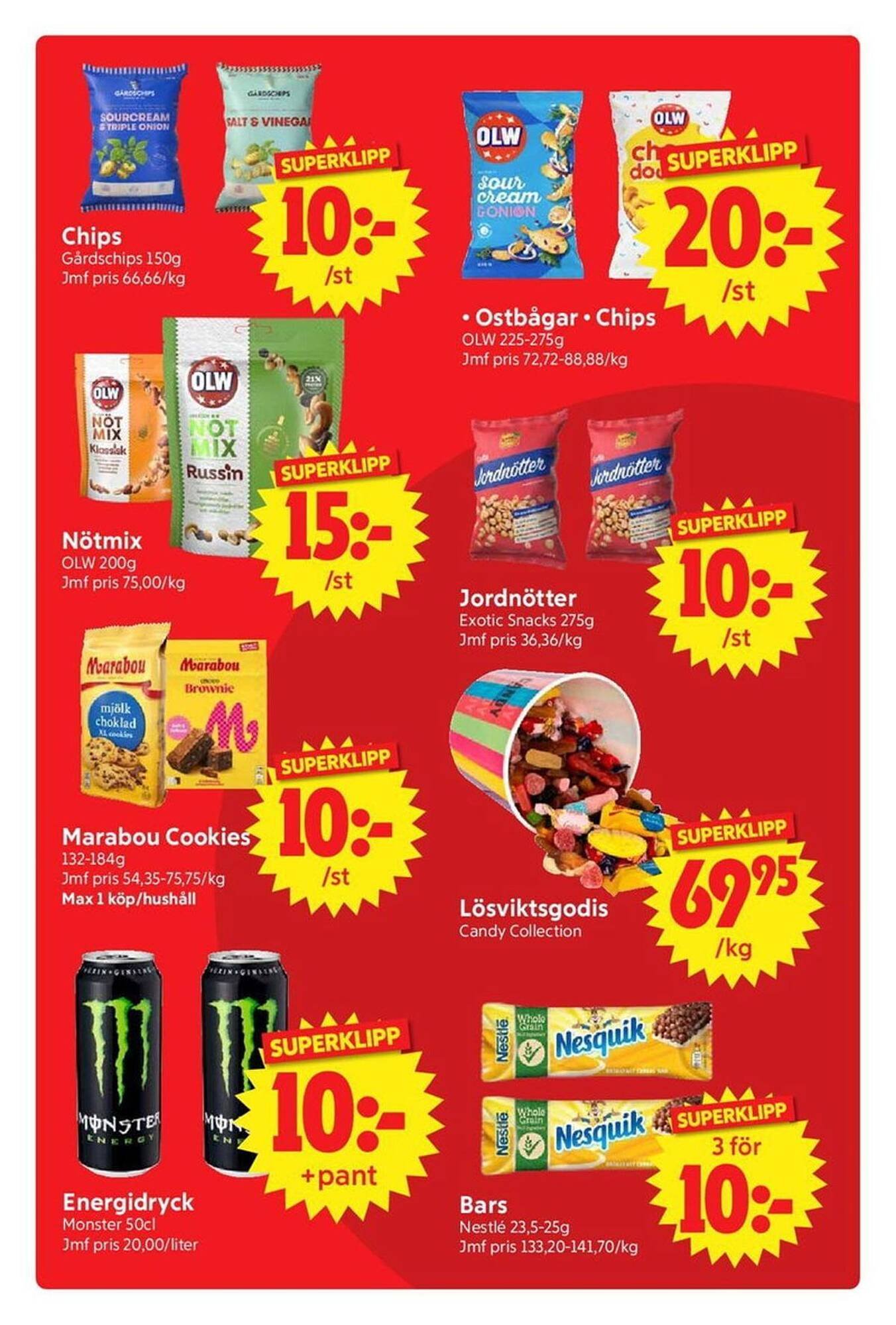 Nya Pulsen reklamblad