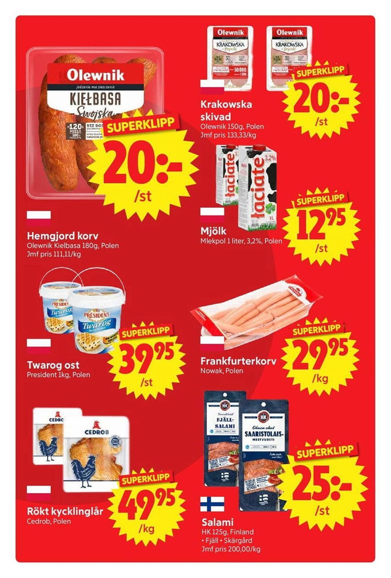 Nya Pulsen reklamblad