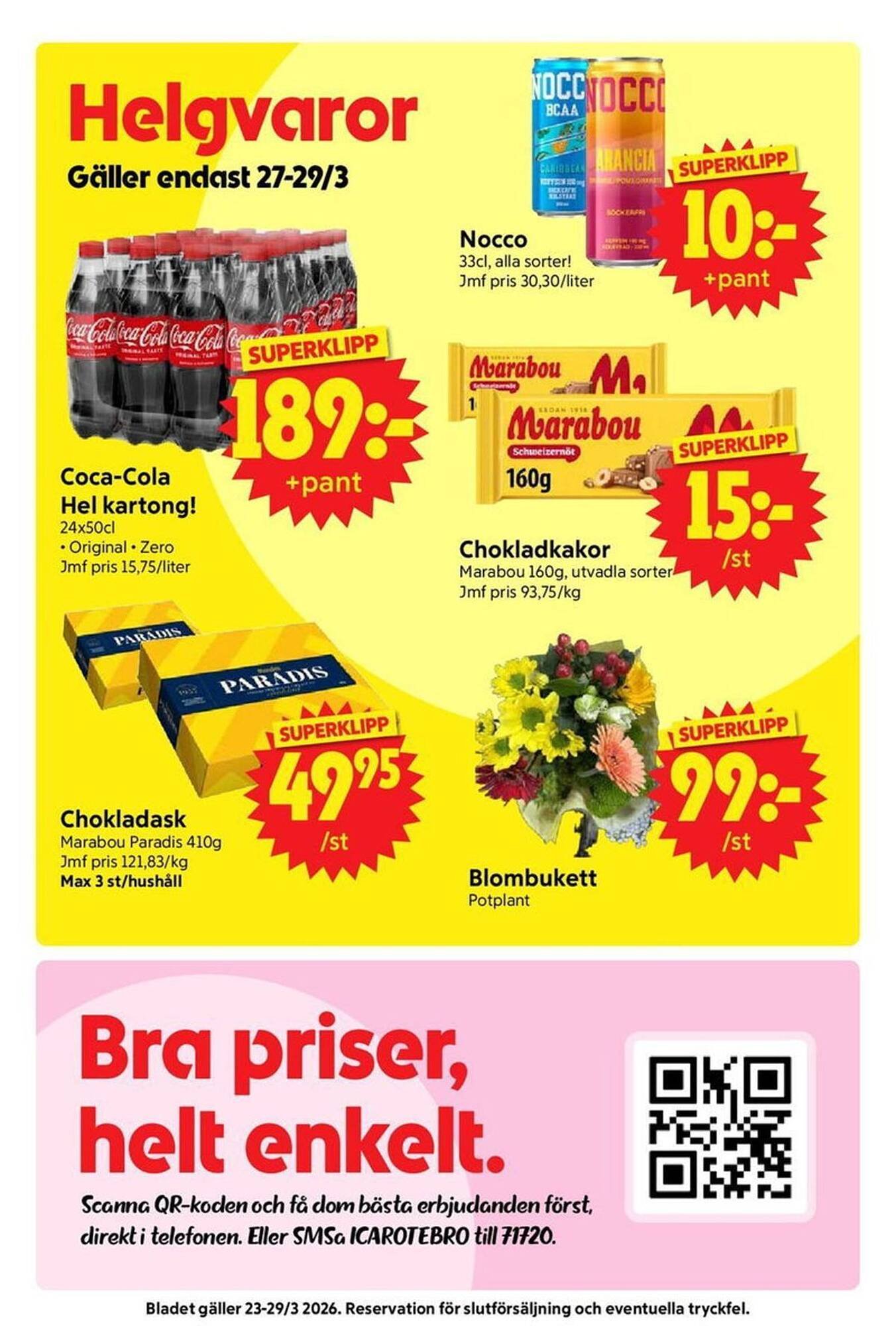 Nya Pulsen reklamblad
