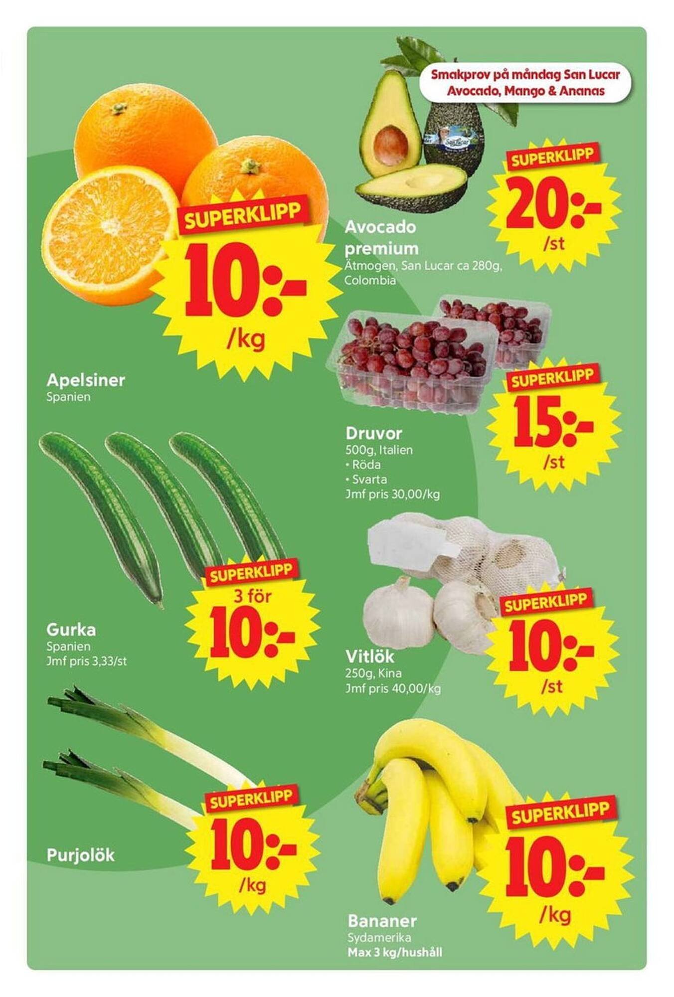 Nya Pulsen reklamblad
