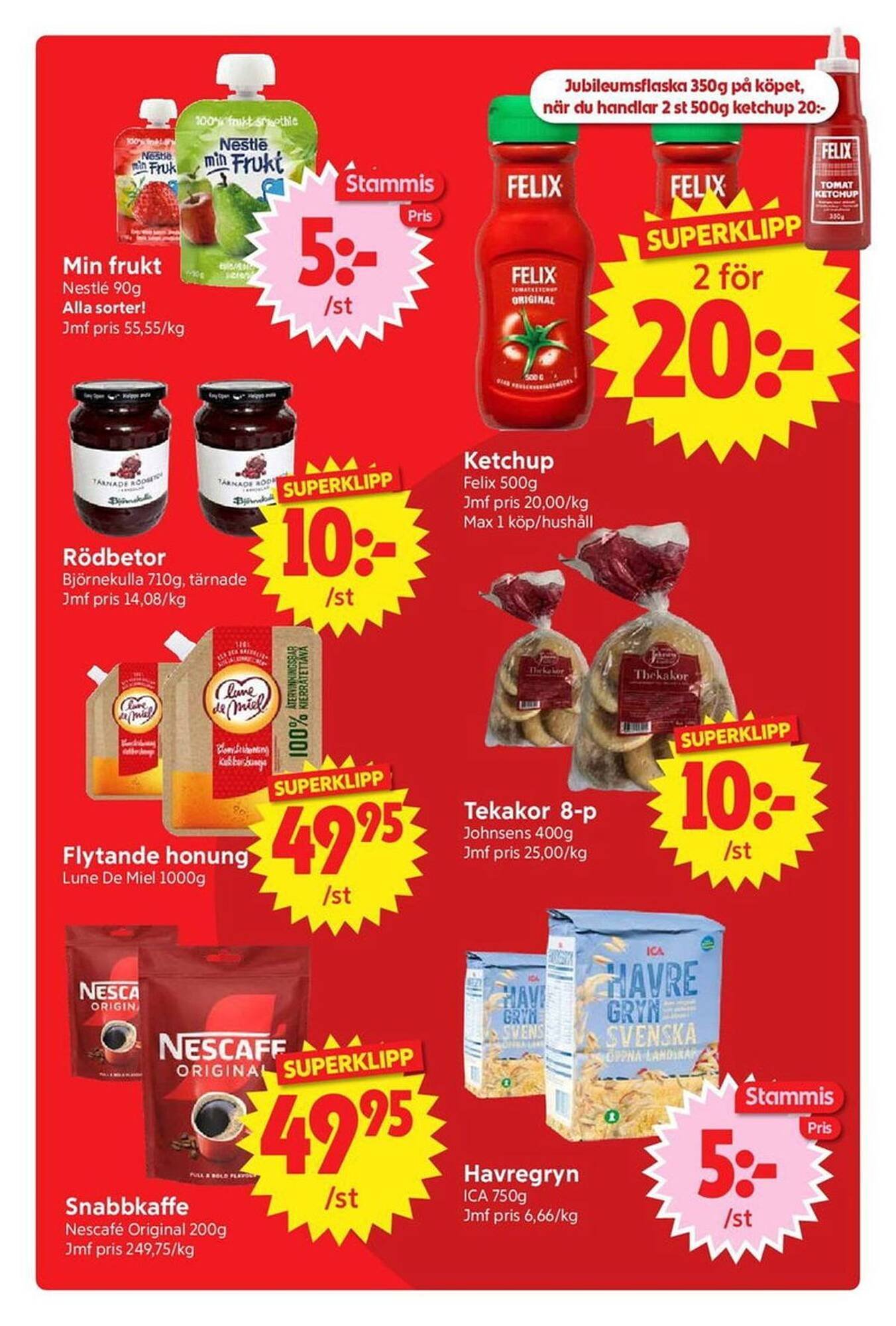 Nya Pulsen reklamblad