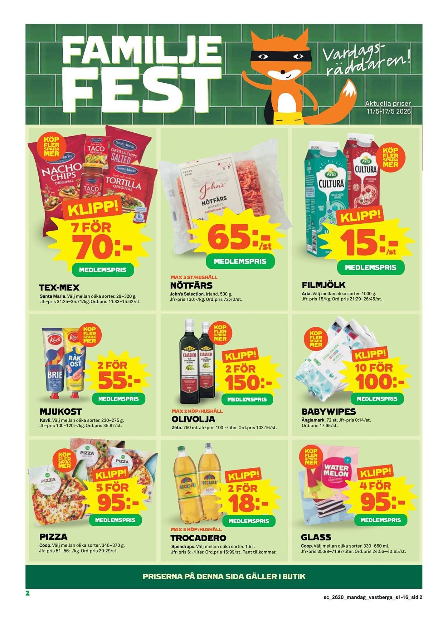 Stora Coop reklamblad