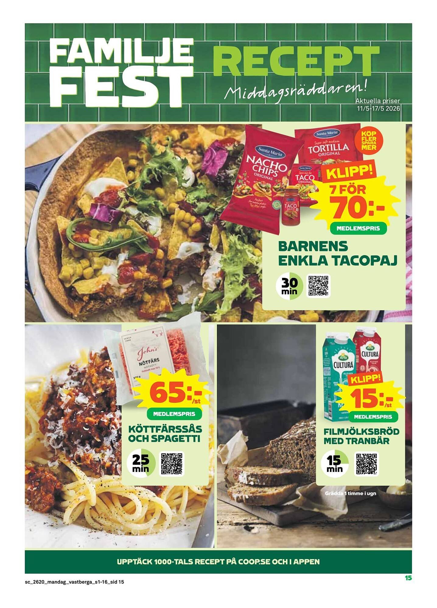 Stora Coop reklamblad