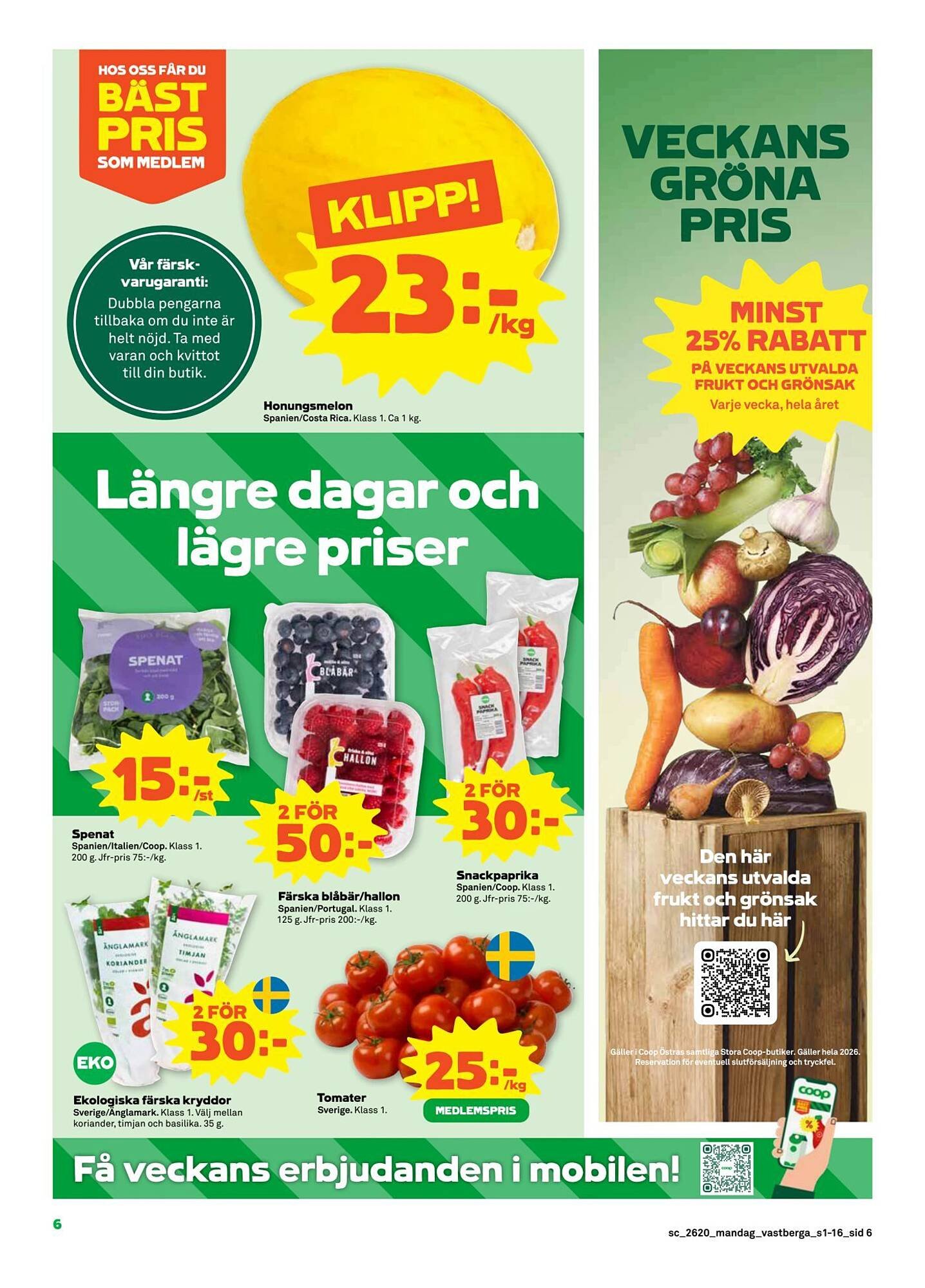 Stora Coop reklamblad