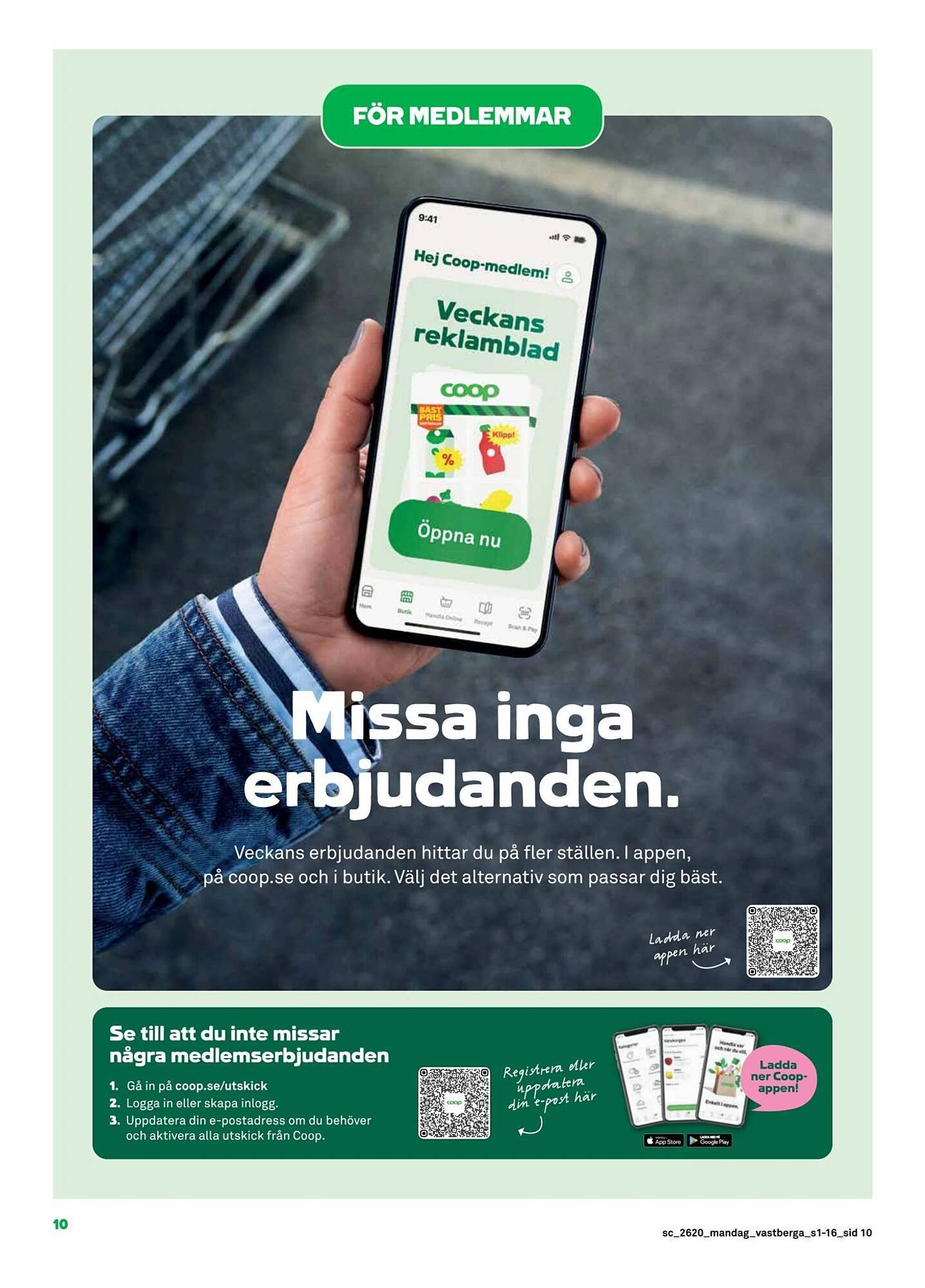 Stora Coop reklamblad
