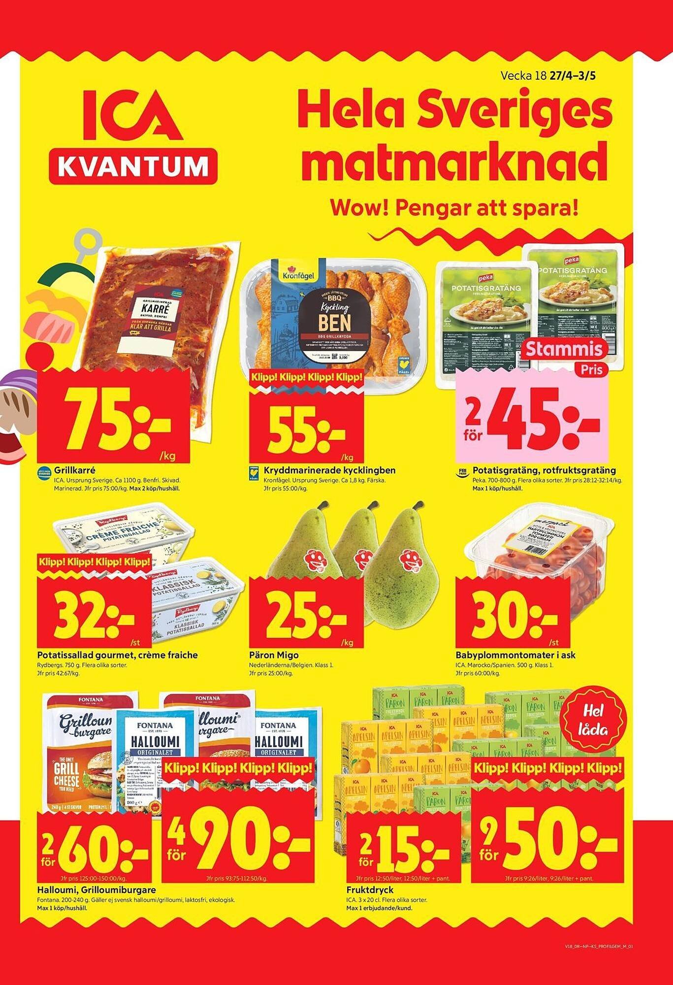 ICA Kvantum reklamblad