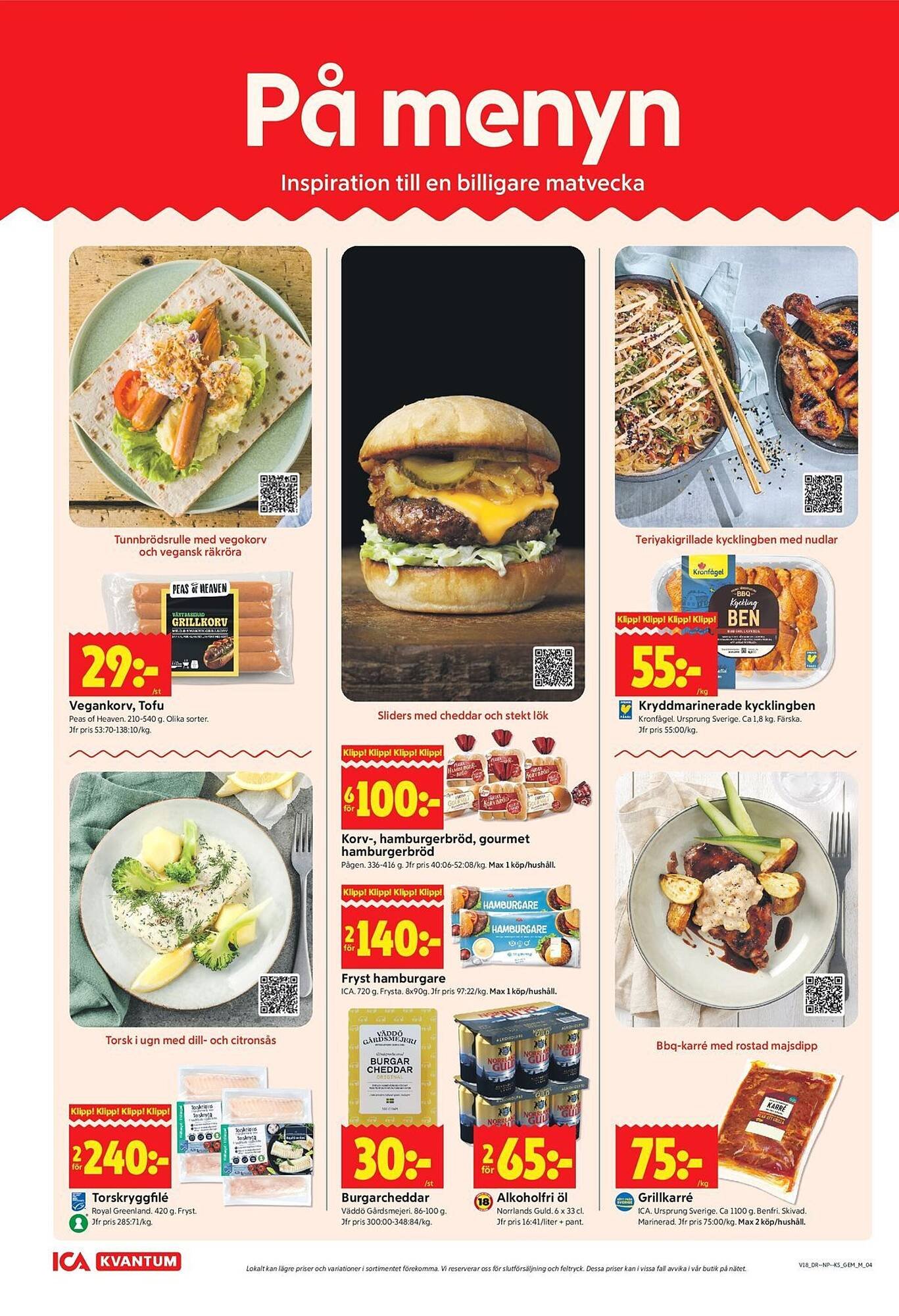 ICA Kvantum reklamblad