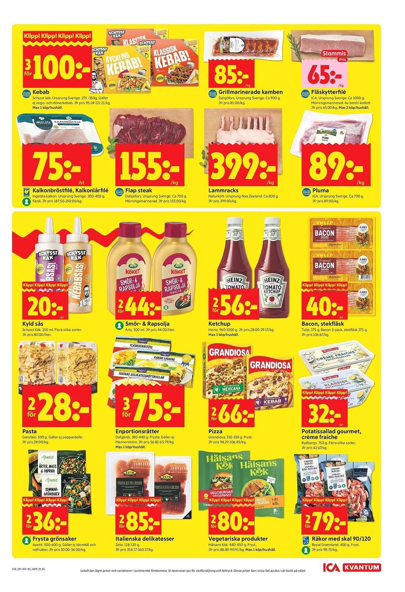 ICA Kvantum reklamblad