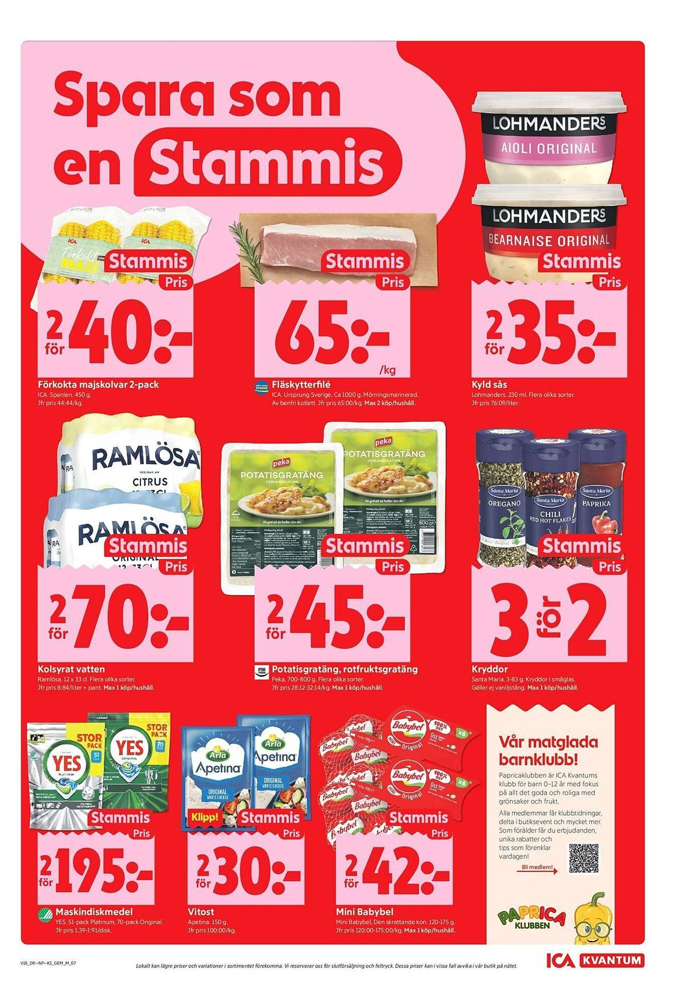ICA Kvantum reklamblad