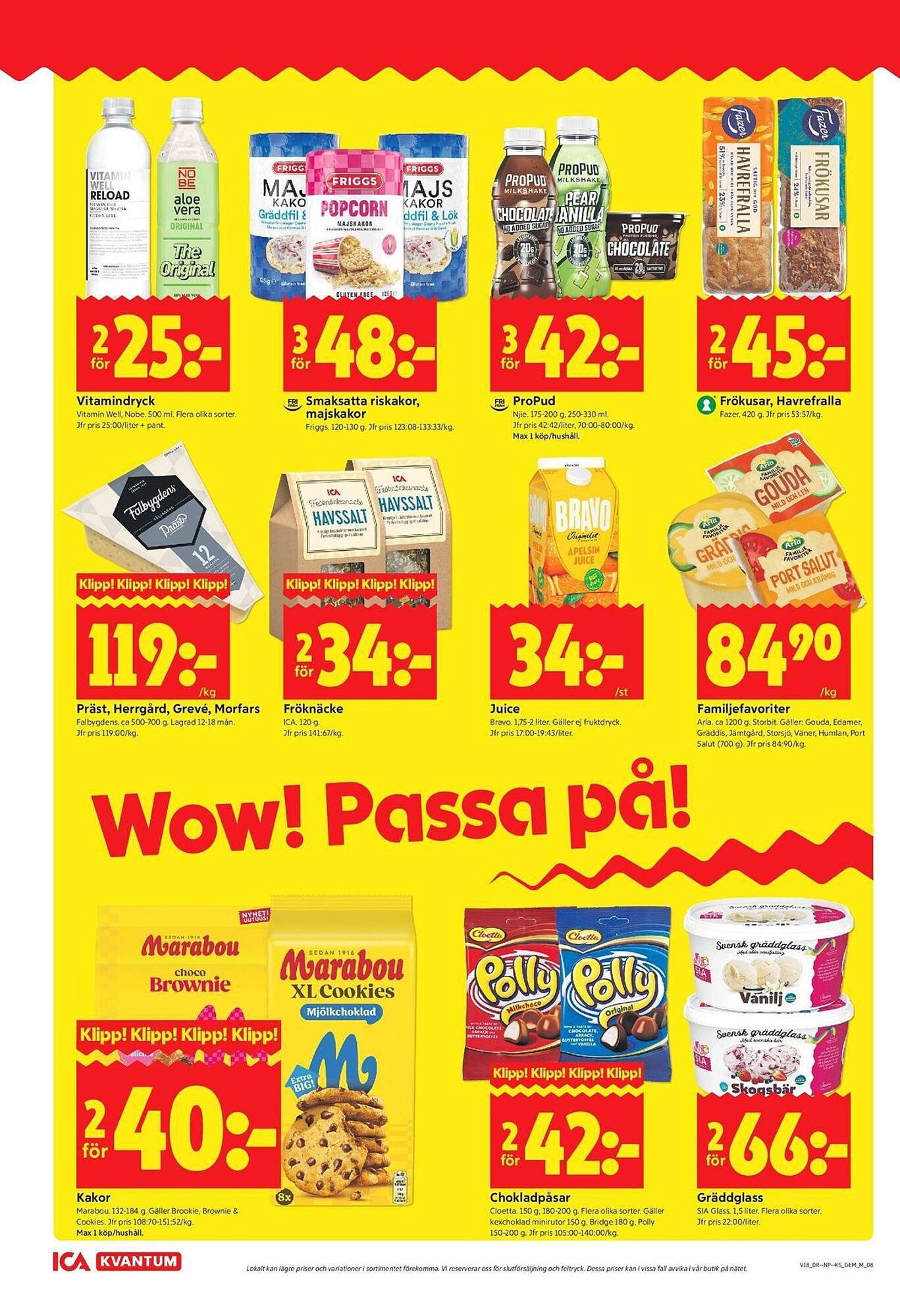 ICA Kvantum reklamblad