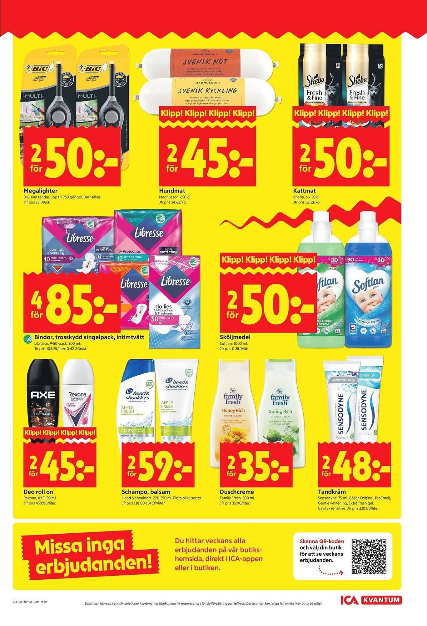 ICA Kvantum reklamblad