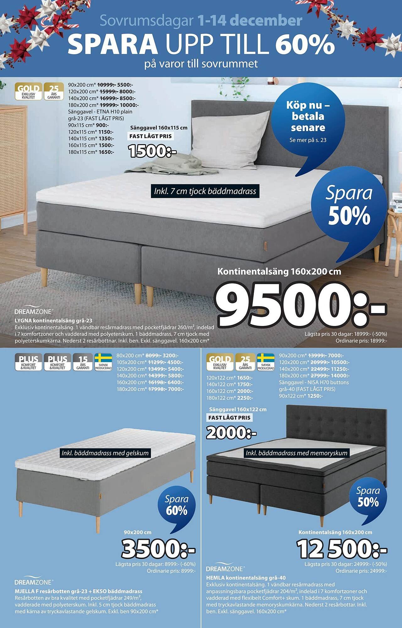 JYSK reklamblad (2025-12-01 - 2025-12-15)