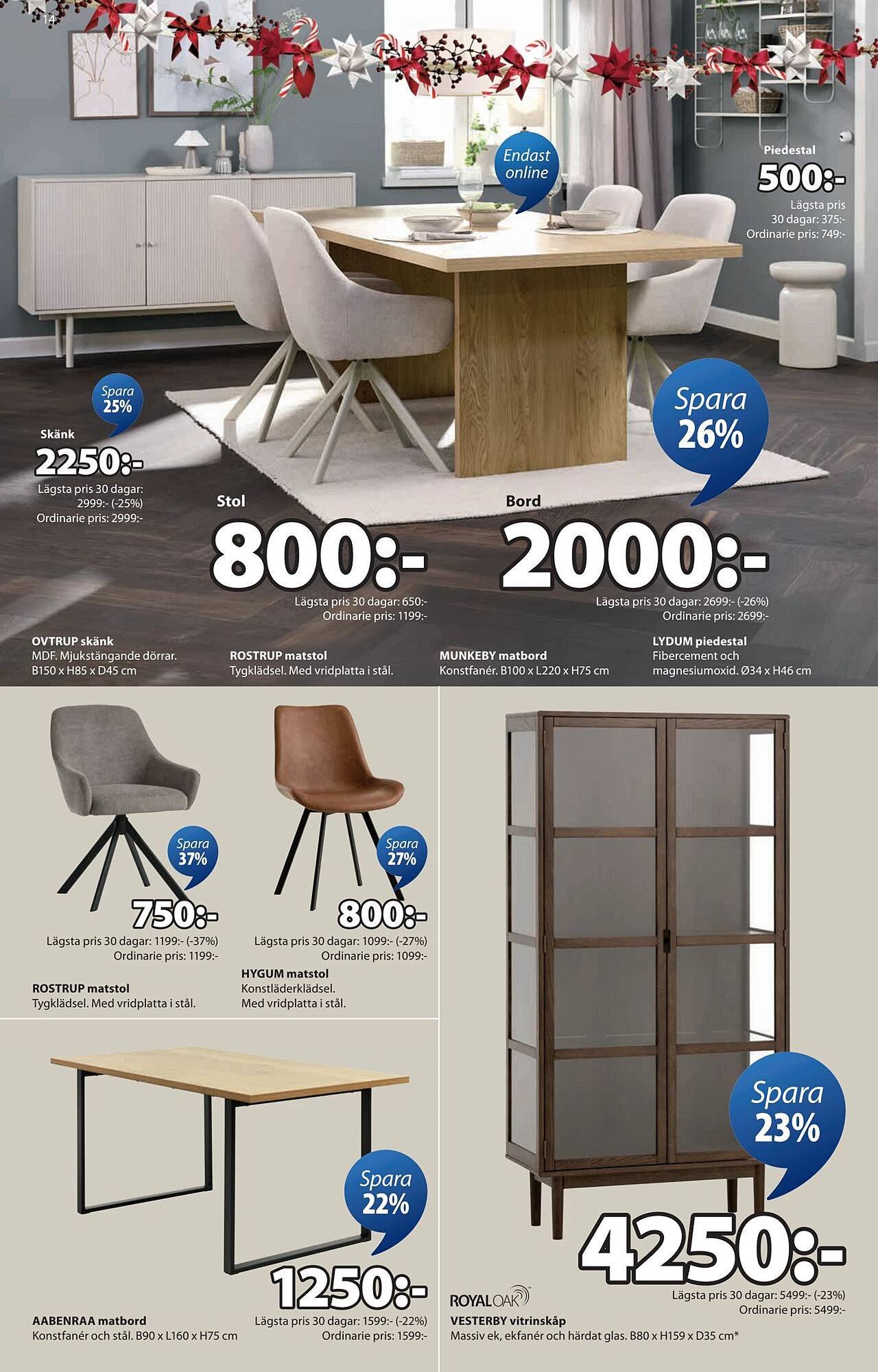 JYSK reklamblad (2025-12-01 - 2025-12-15)